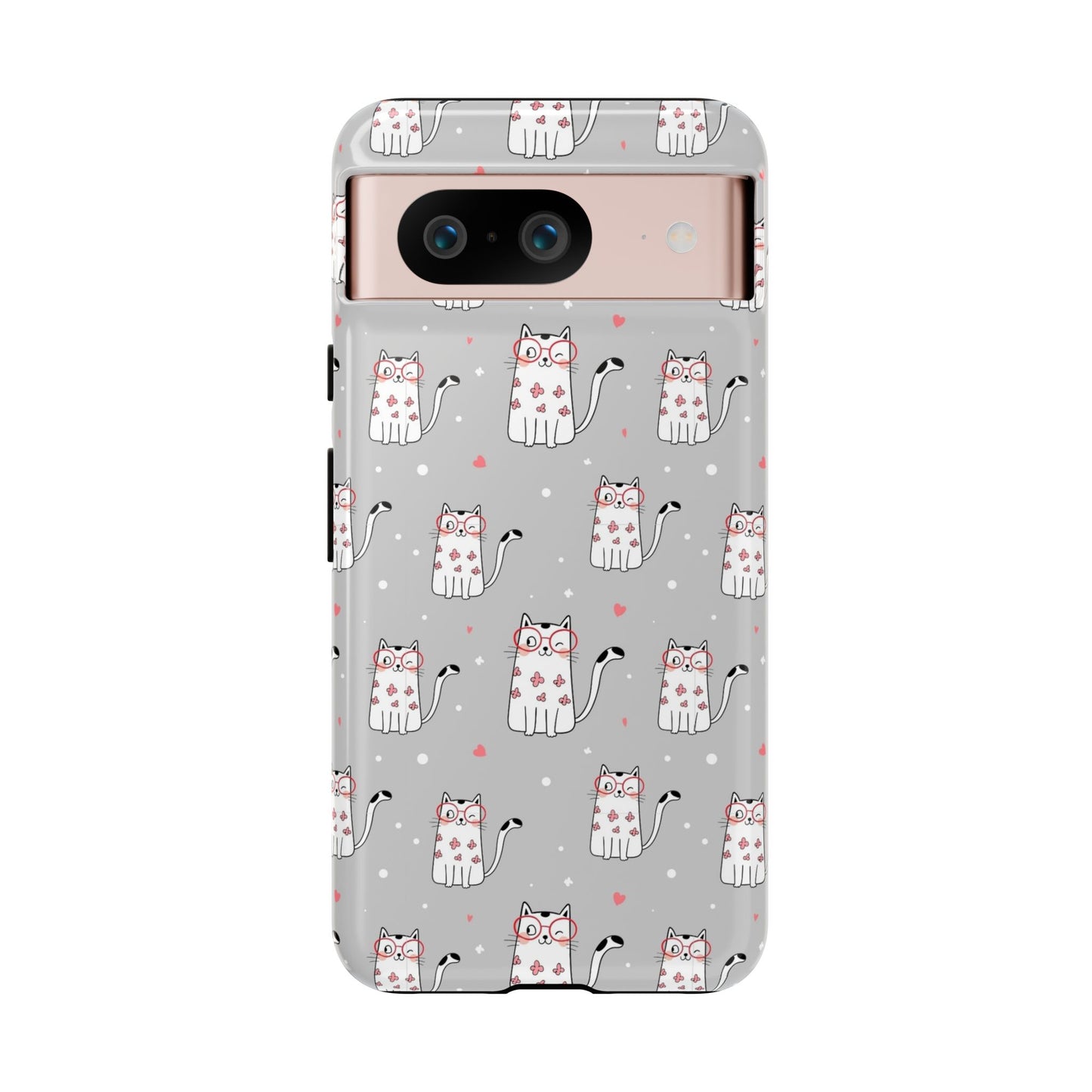 Durable Tough Phone Case, Stylish Glossy Cover, Trendy Cute Design, Perfect for Smartphone Use