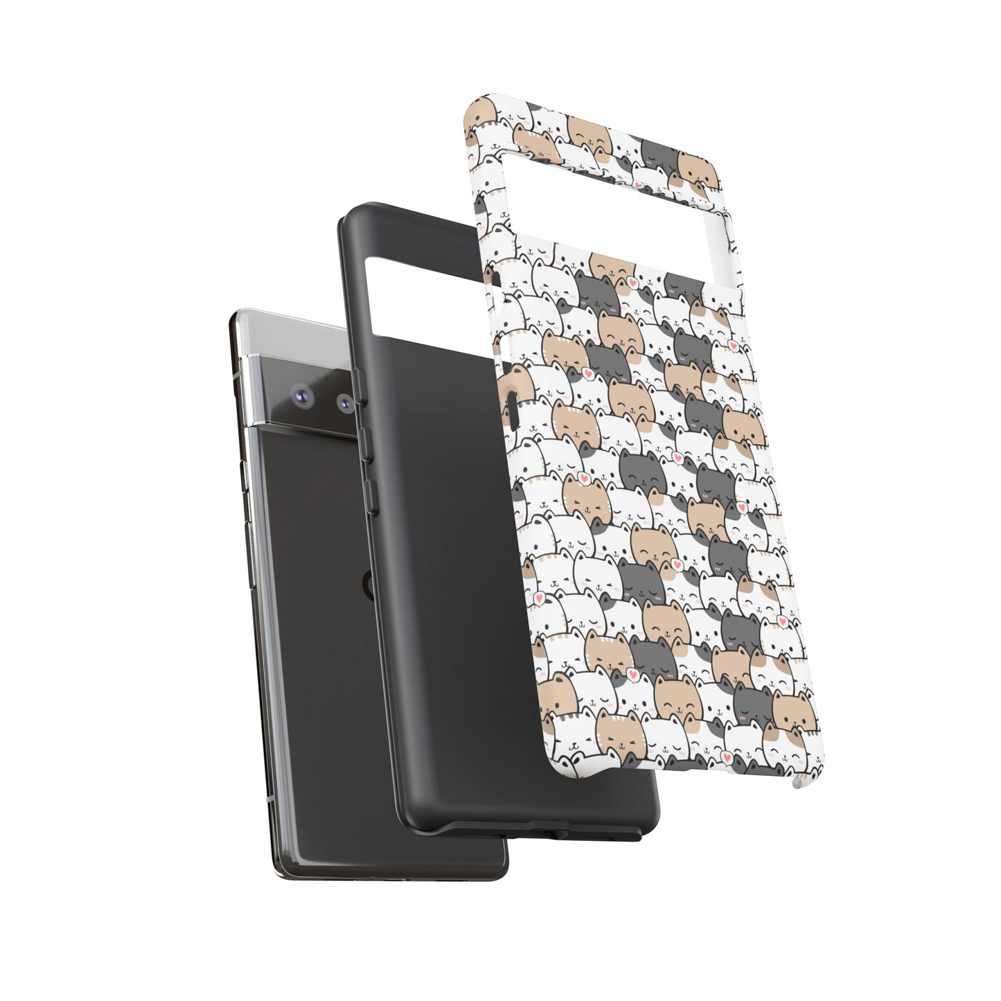 Tough Phone Case, Glossy Cute Finish, Durable and Stylish Design, Trendy Smartphone Protection