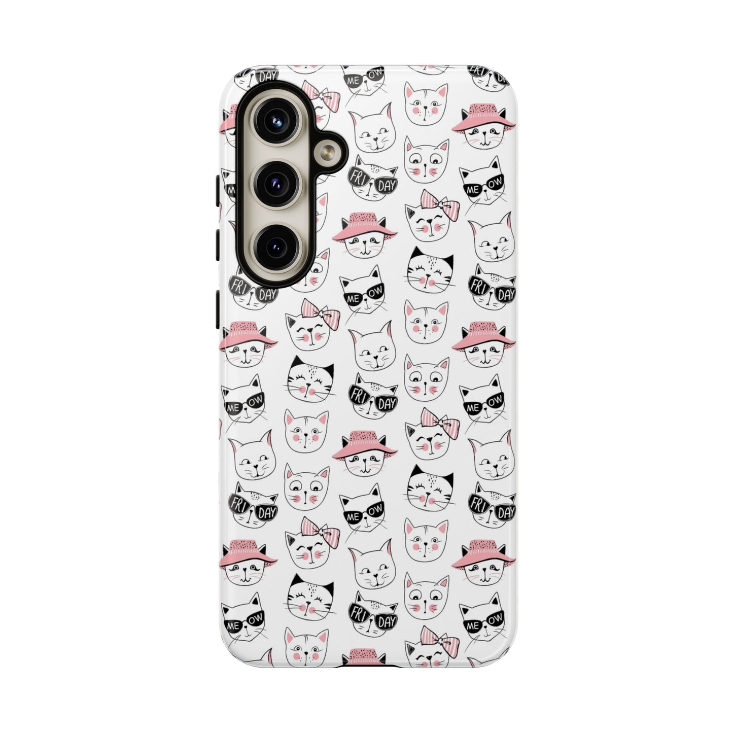 Durable Tough Phone Case, Stylish Glossy Finish, Trendy and Cute Smartphone Cover for Protection