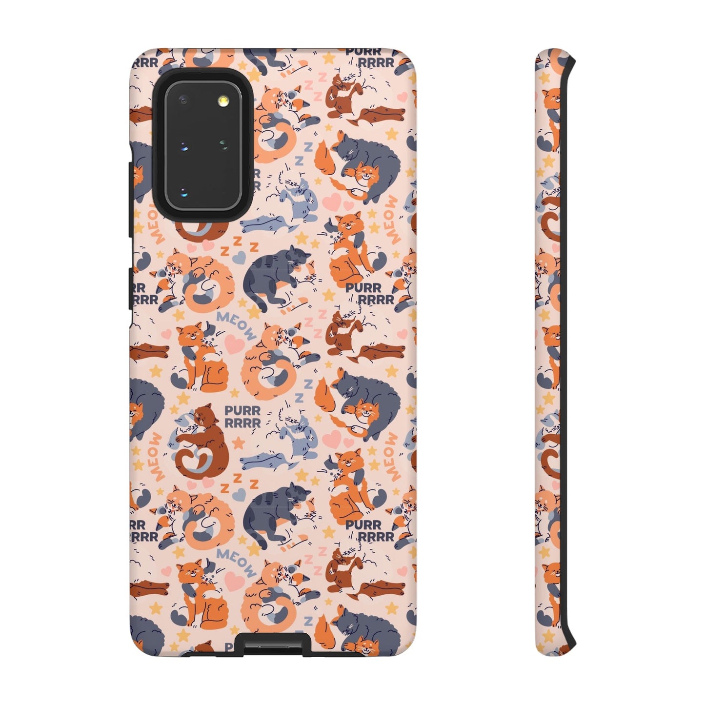 Durable Tough Phone Case, Trendy Cute Glossy Design, Stylish Smartphone Protection for Everyday Use
