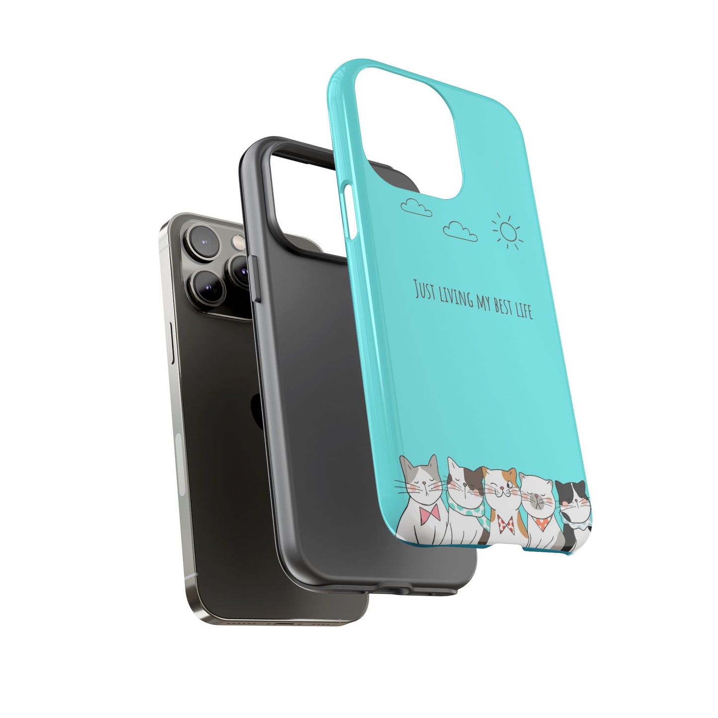 Durable Tough Phone Case, Stylish Trendy Glossy Finish, Cute Design for Smartphone Protection