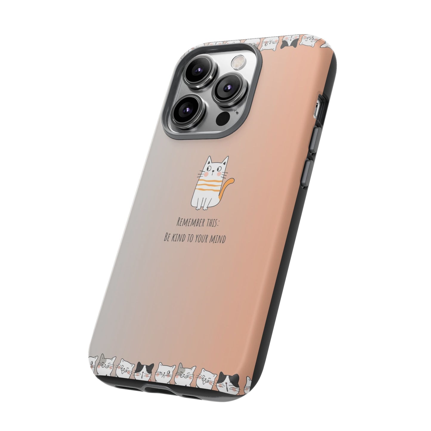 Durable Tough Phone Case, Cute Stylish Design, Glossy Trendy Cover for Smartphone Protection