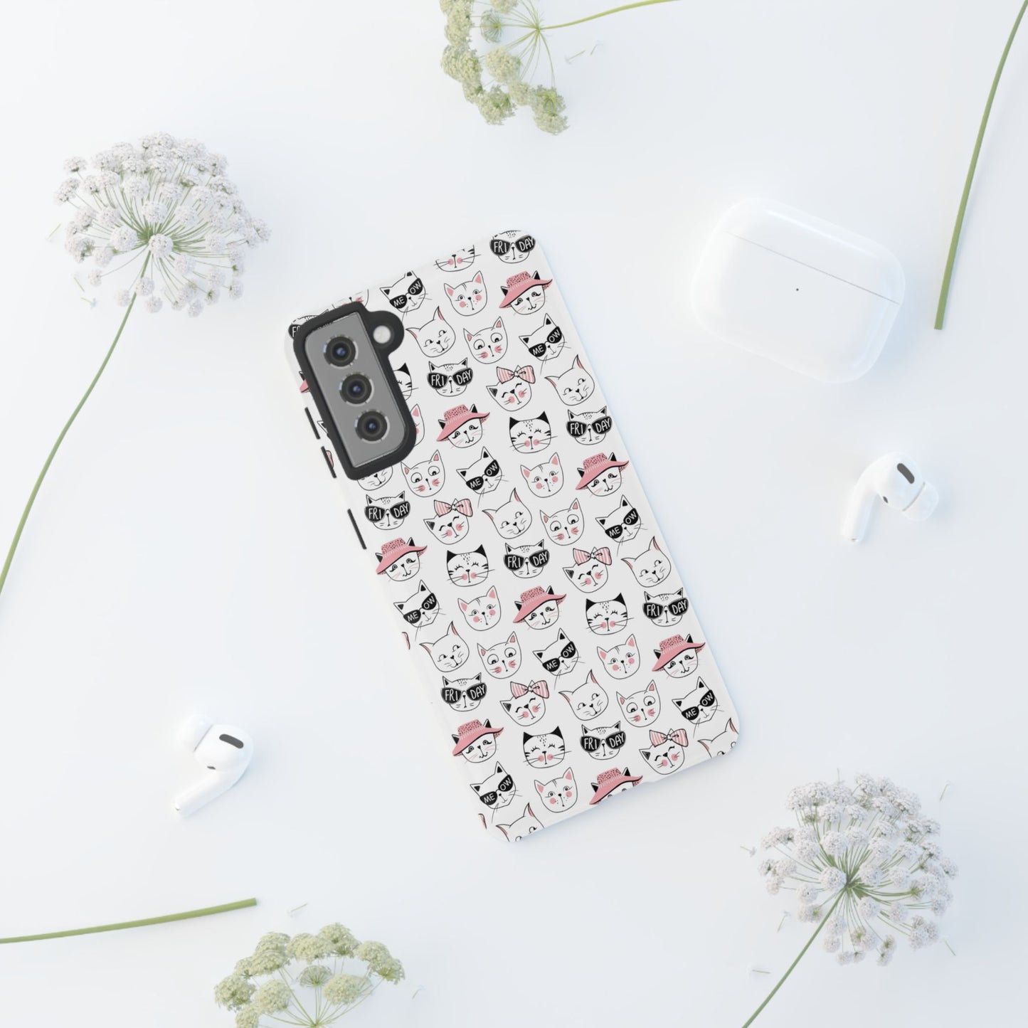 Durable Tough Phone Case, Stylish Glossy Finish, Trendy and Cute Smartphone Cover for Protection