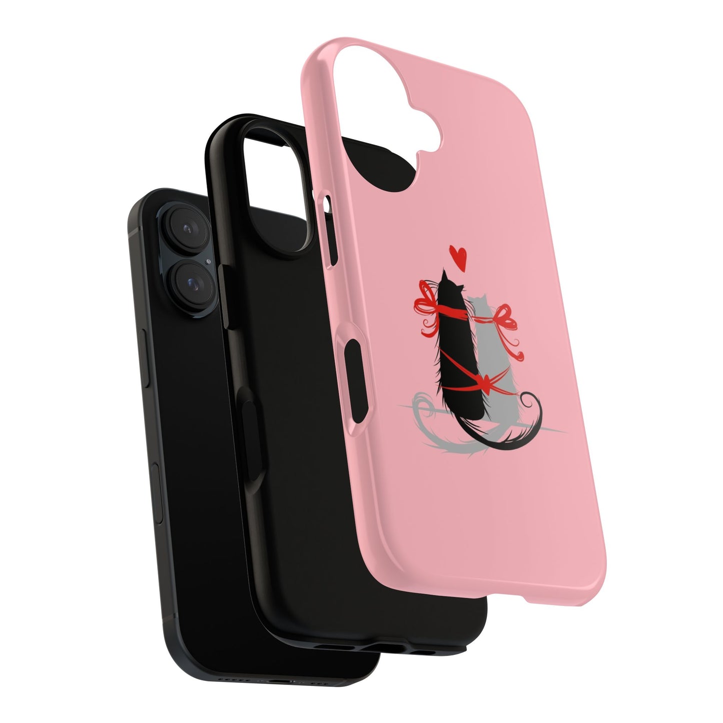 Cute Tough Phone Case, Trendy Glossy Finish, Durable and Fashionable, Stylish Everyday Cover, Smartphone Protection