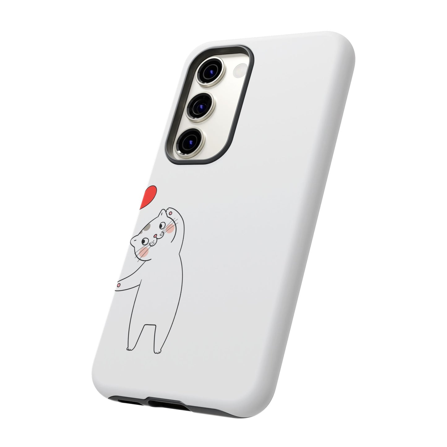 Tough Phone Case, Cute and Stylish Design, Durable Glossy Finish, Trendy Smartphone Protection for Daily Use