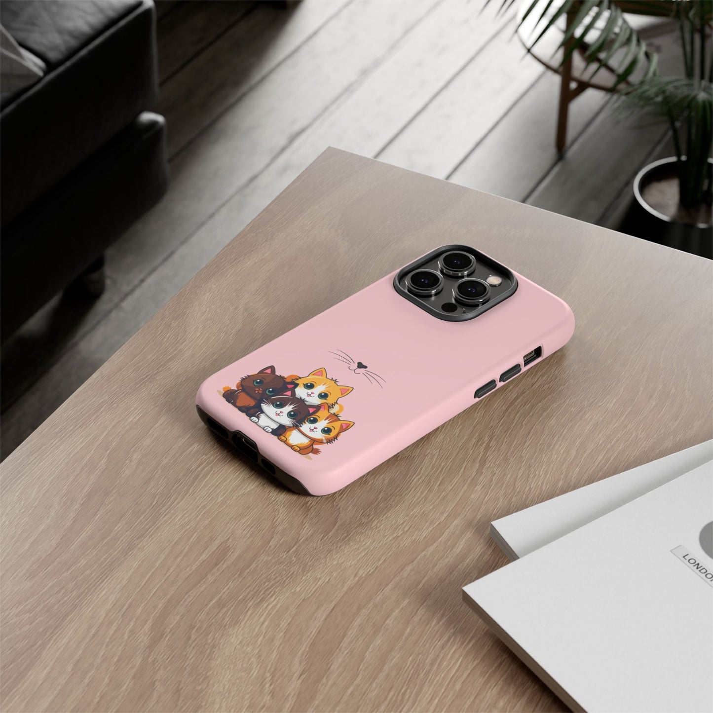 Durable Tough Phone Case, Glossy Stylish Finish, Trendy and Cute Design, Fashionable Everyday Smartphone Cover