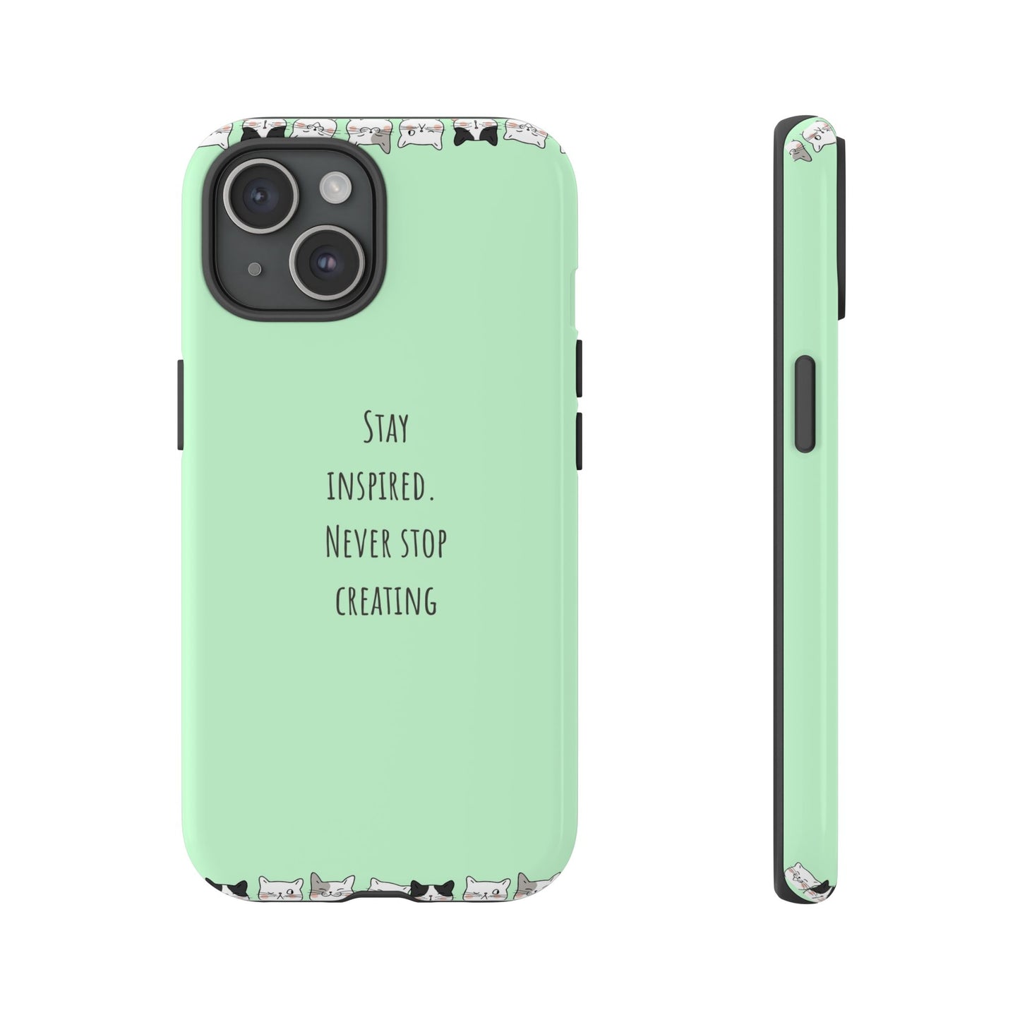 Tough Phone Case, Trendy Durable Glossy Finish, Stylish and Cute Smartphone Cover for Daily Use