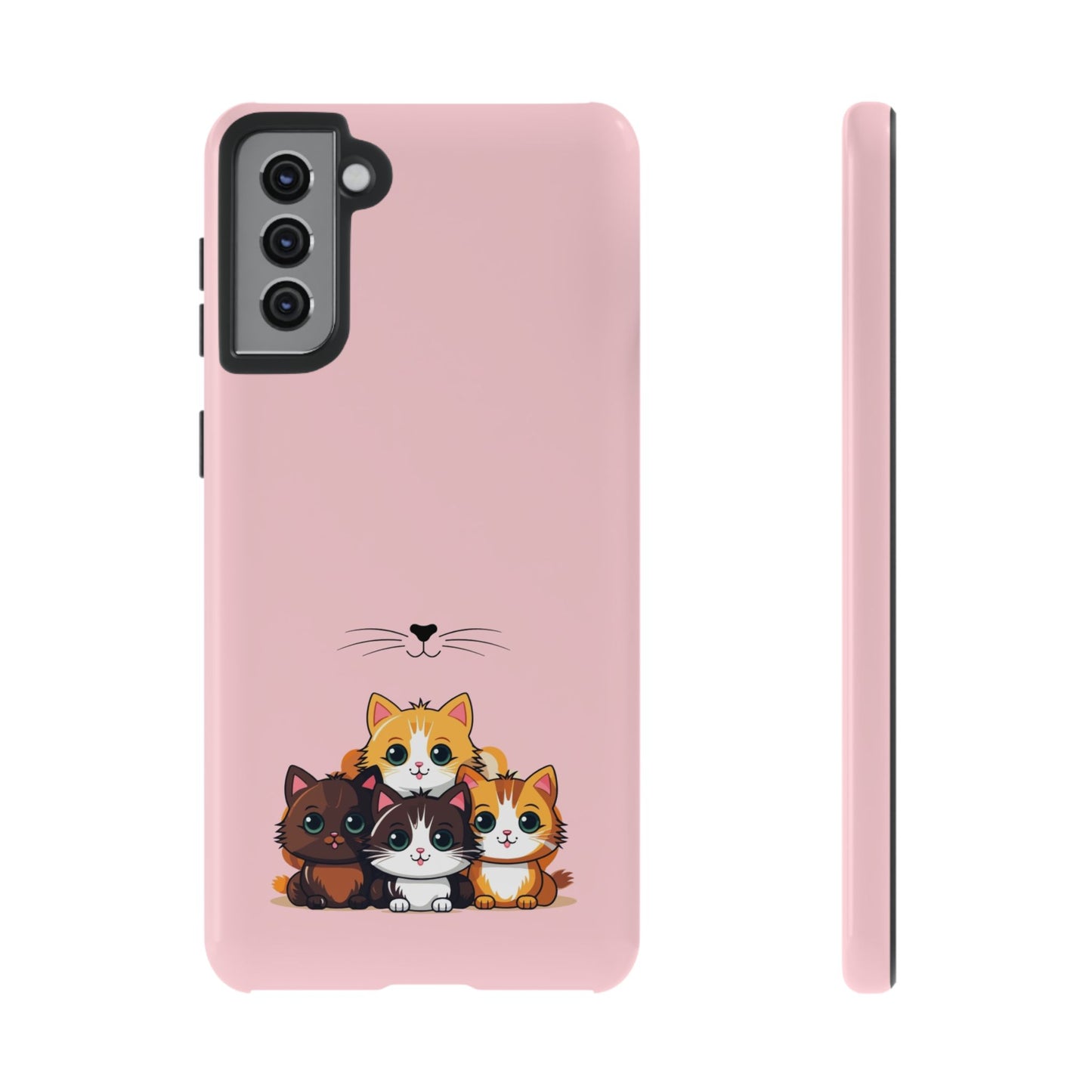 Durable Tough Phone Case, Glossy Stylish Finish, Trendy and Cute Design, Fashionable Everyday Smartphone Cover