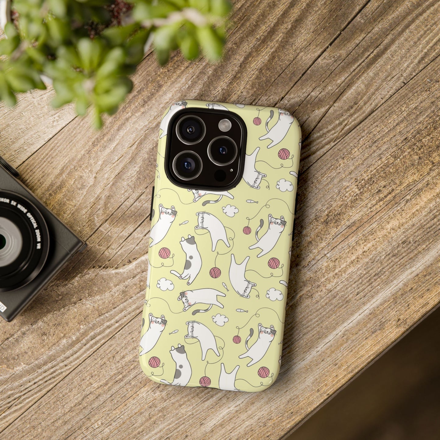 Durable Tough Phone Case, Cute Glossy Cover, Stylish and Trendy Smartphone Protection for Daily Use