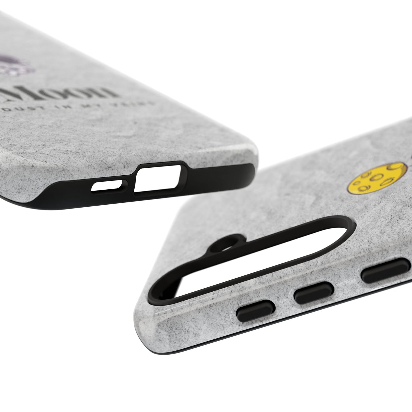 Astronaut Moon Phone Case - "Dust in My Veins" Durable Tough Case