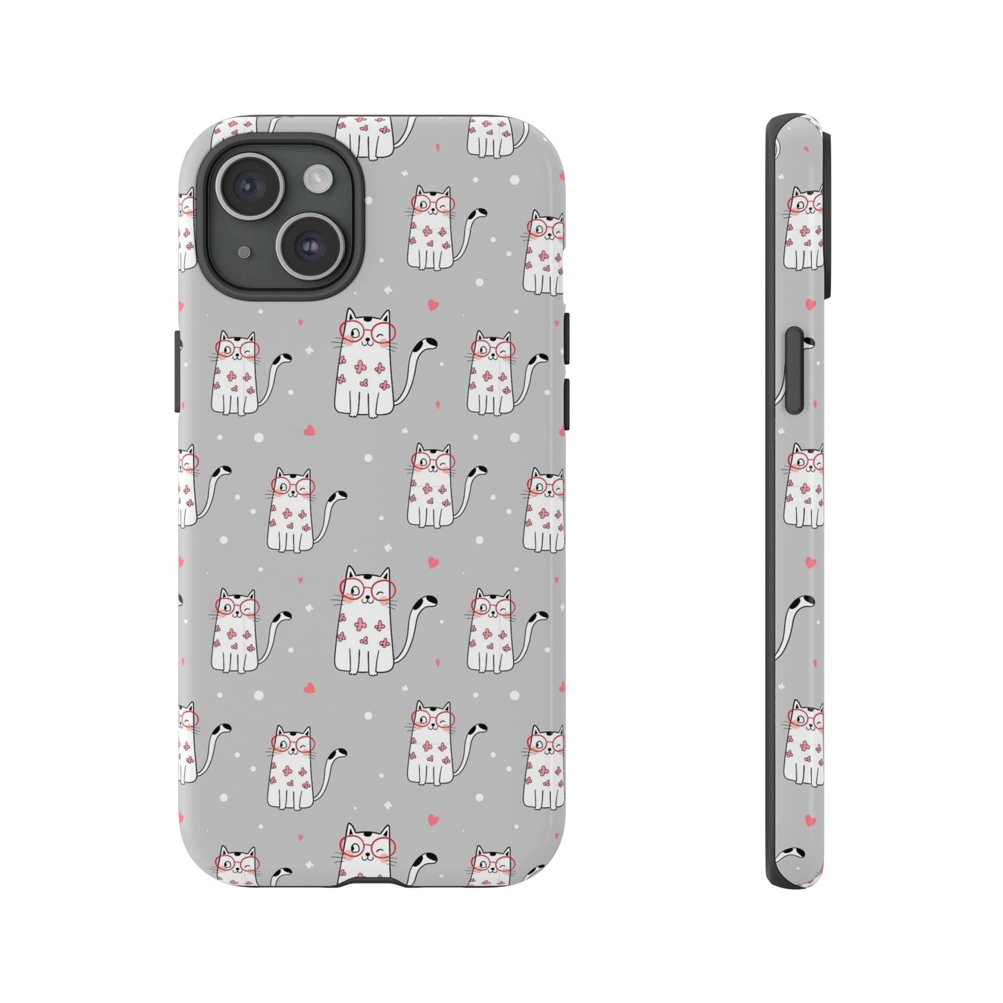 Durable Tough Phone Case, Stylish Glossy Cover, Trendy Cute Design, Perfect for Smartphone Use