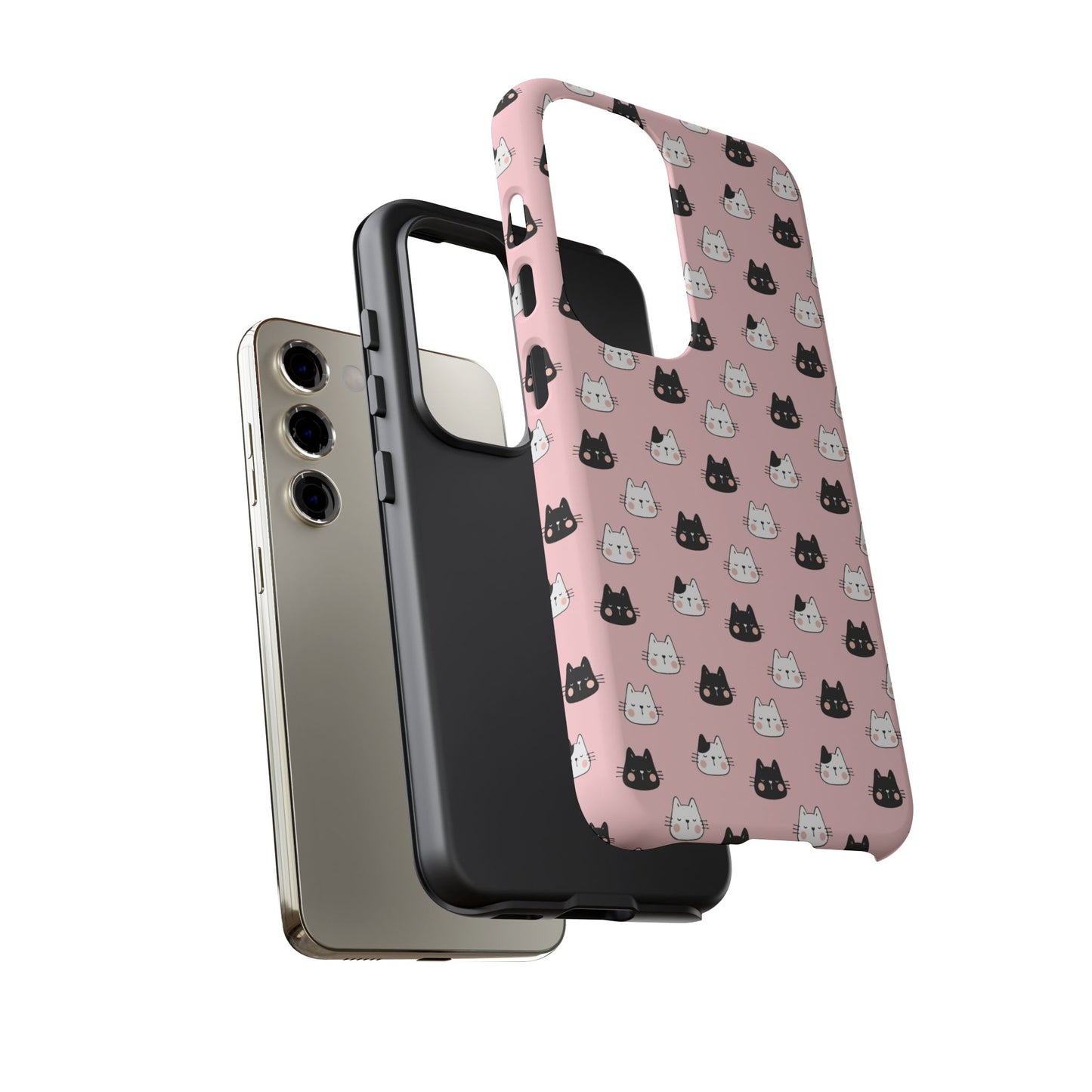 Durable Tough Phone Case, Glossy Fashionable Finish, Trendy and Cute, Stylish Everyday Cover, Smartphone Protection