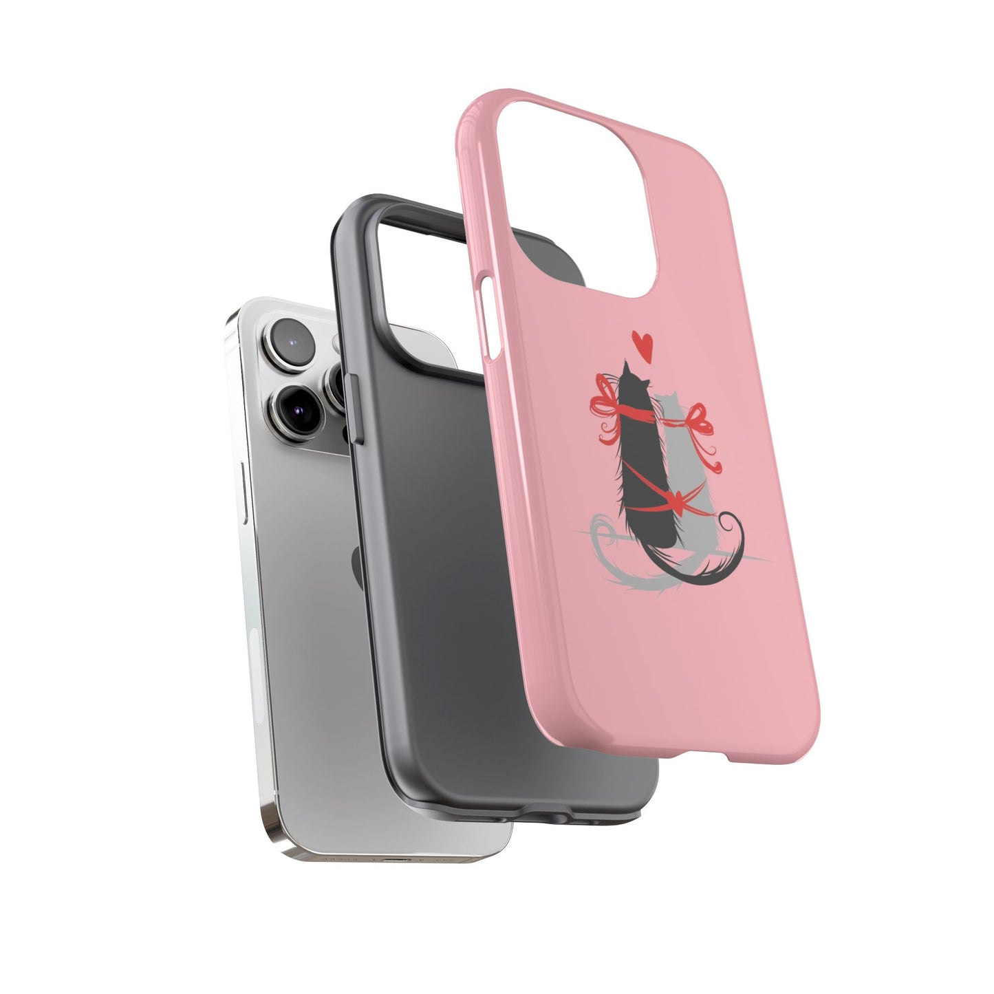 Cute Tough Phone Case, Trendy Glossy Finish, Durable and Fashionable, Stylish Everyday Cover, Smartphone Protection