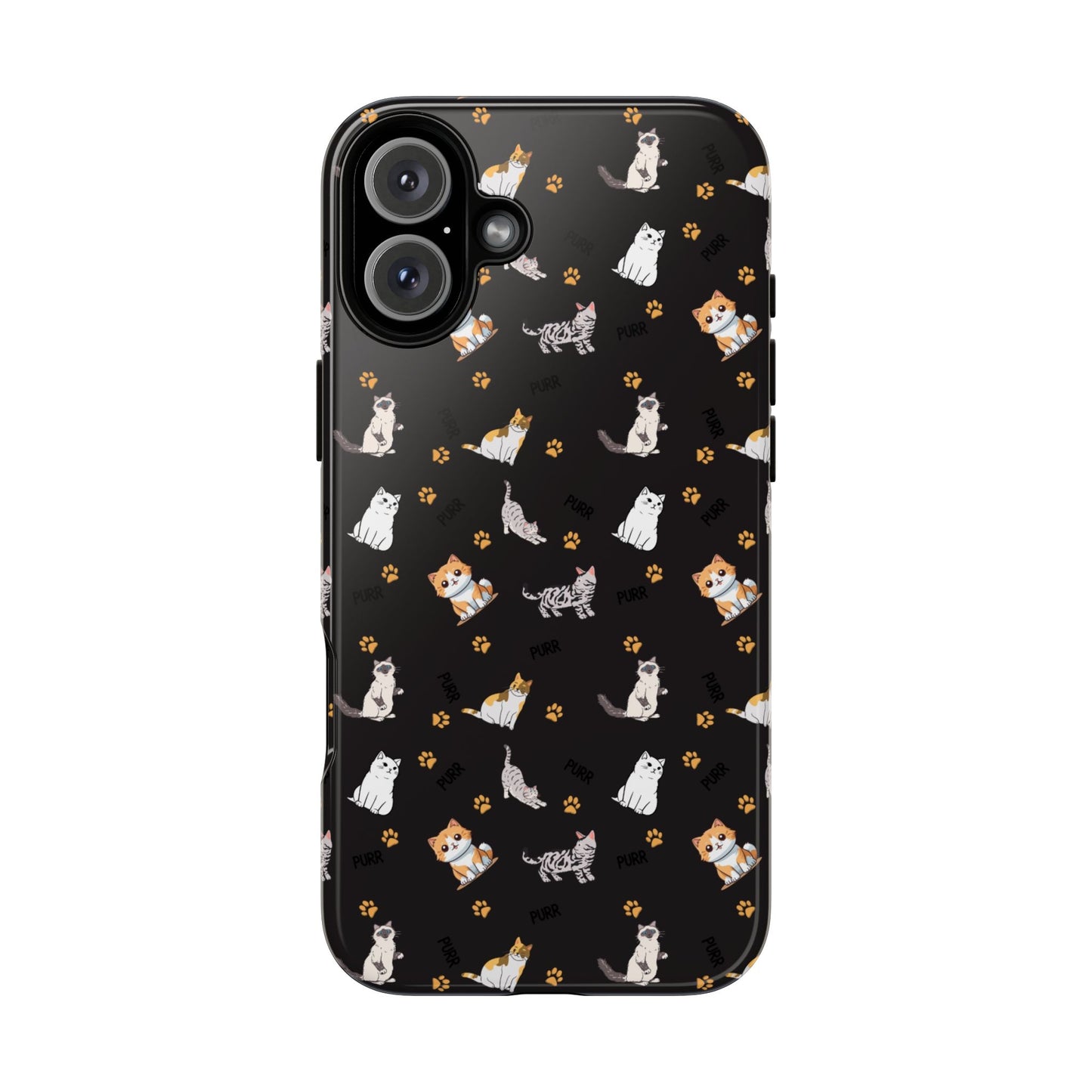 Durable Tough Phone Case, Stylish Glossy Finish, Trendy Cute Design, Everyday Protection for Smartphones