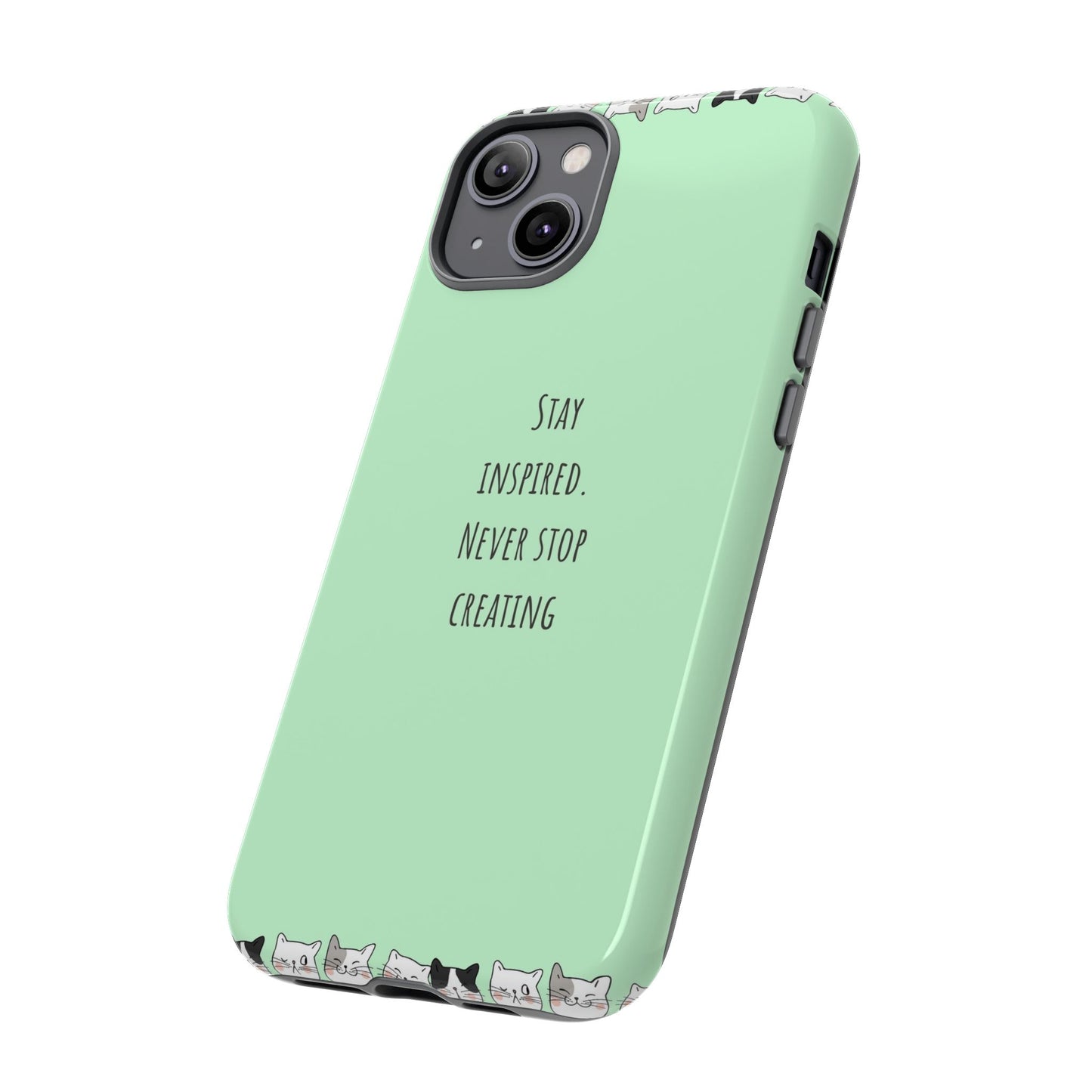 Tough Phone Case, Trendy Durable Glossy Finish, Stylish and Cute Smartphone Cover for Daily Use