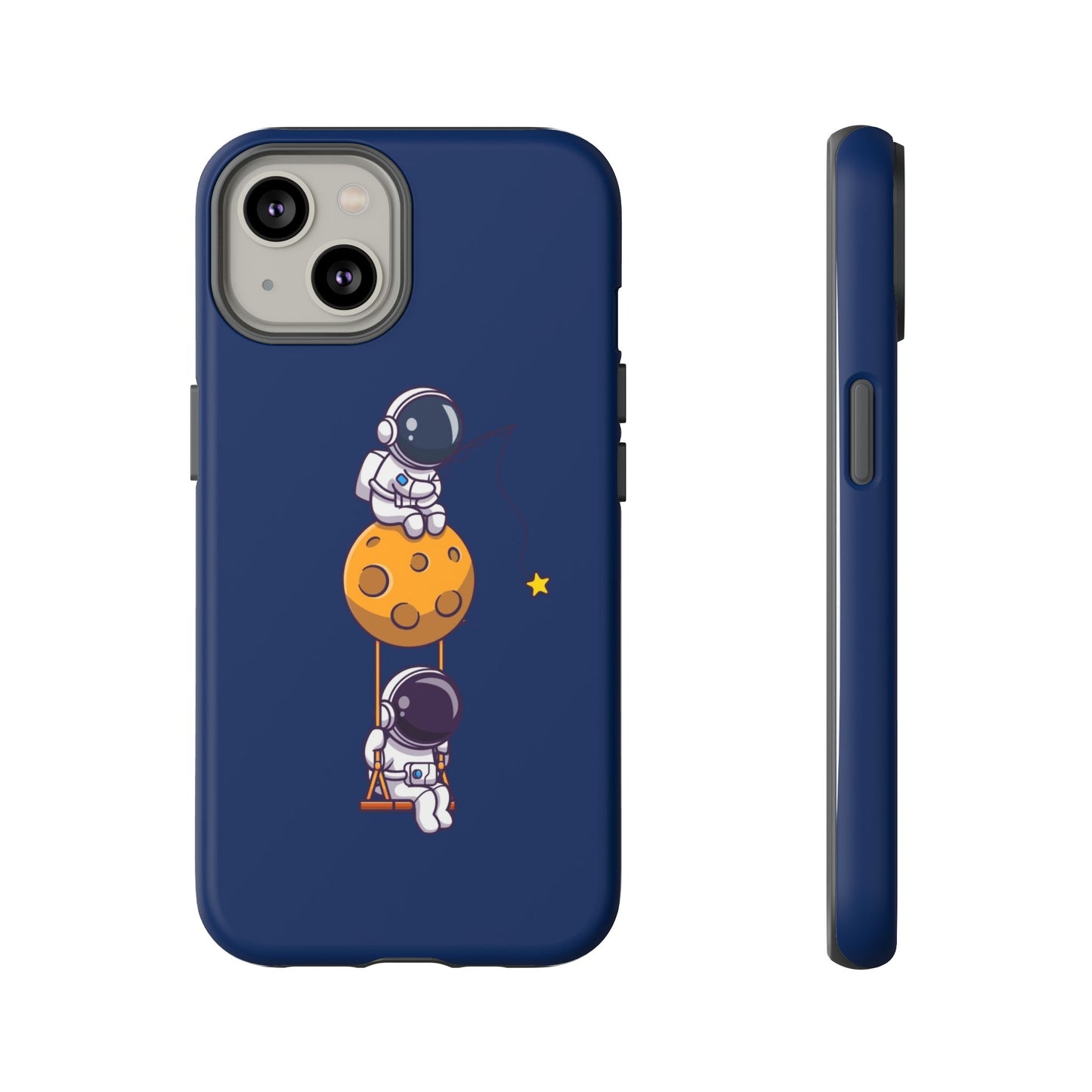 Astronaut Adventure Phone Case - Galaxy Design with Space Explorers
