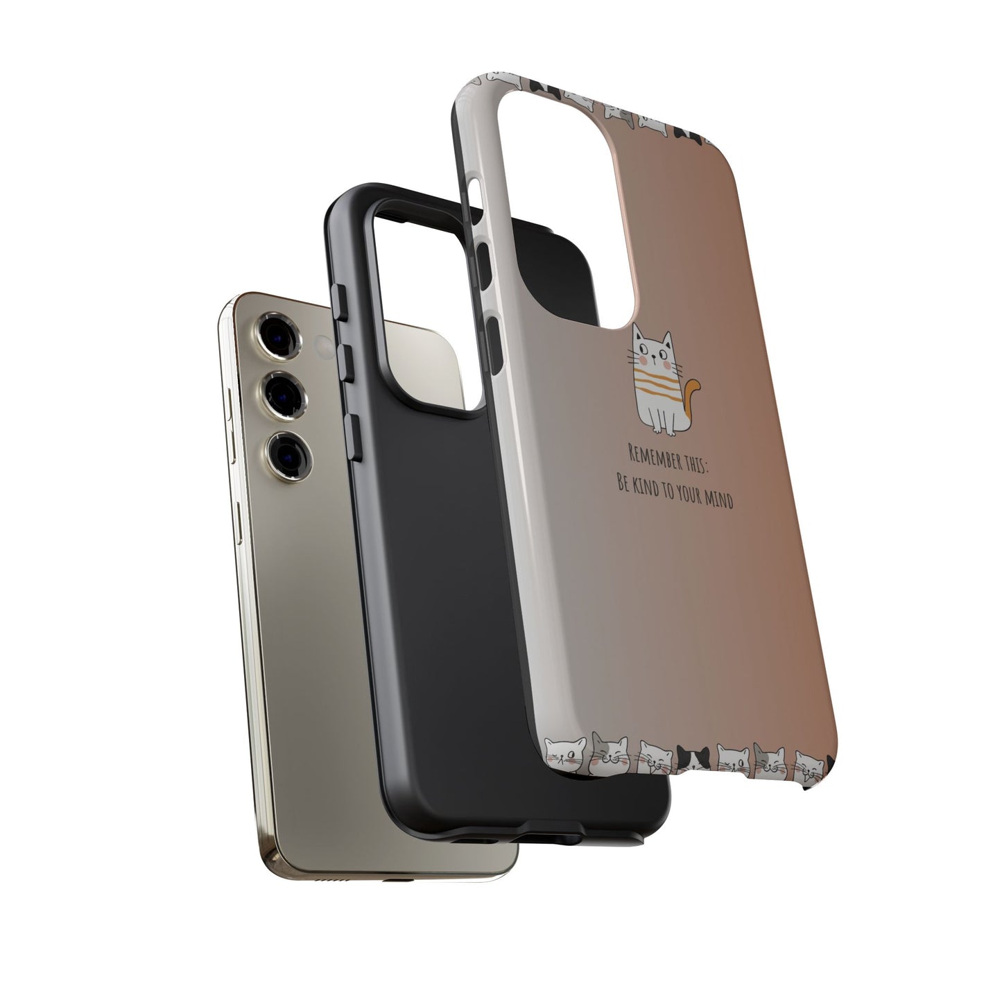 Durable Tough Phone Case, Cute Stylish Design, Glossy Trendy Cover for Smartphone Protection