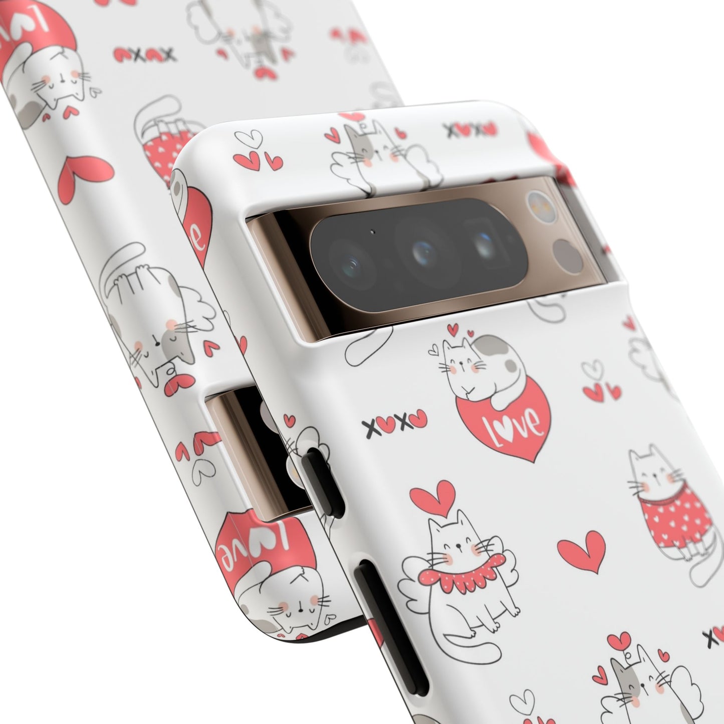Durable Tough Phone Case, Trendy Glossy Cover, Stylish Cute Design, Perfect for Smartphone Protection