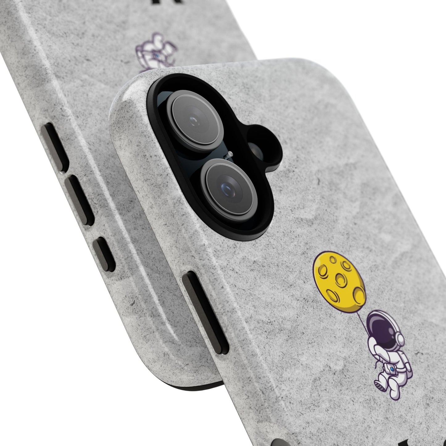 Astronaut Moon Phone Case - "Dust in My Veins" Durable Tough Case