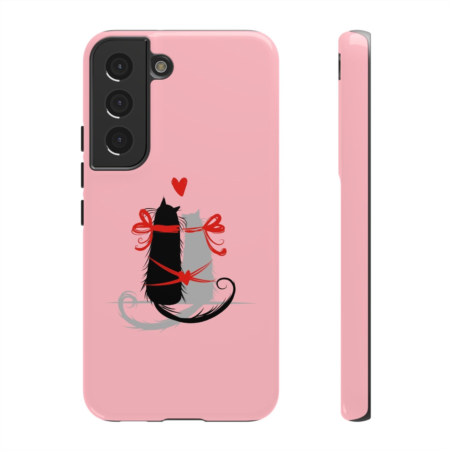 Cute Tough Phone Case, Trendy Glossy Finish, Durable and Fashionable, Stylish Everyday Cover, Smartphone Protection
