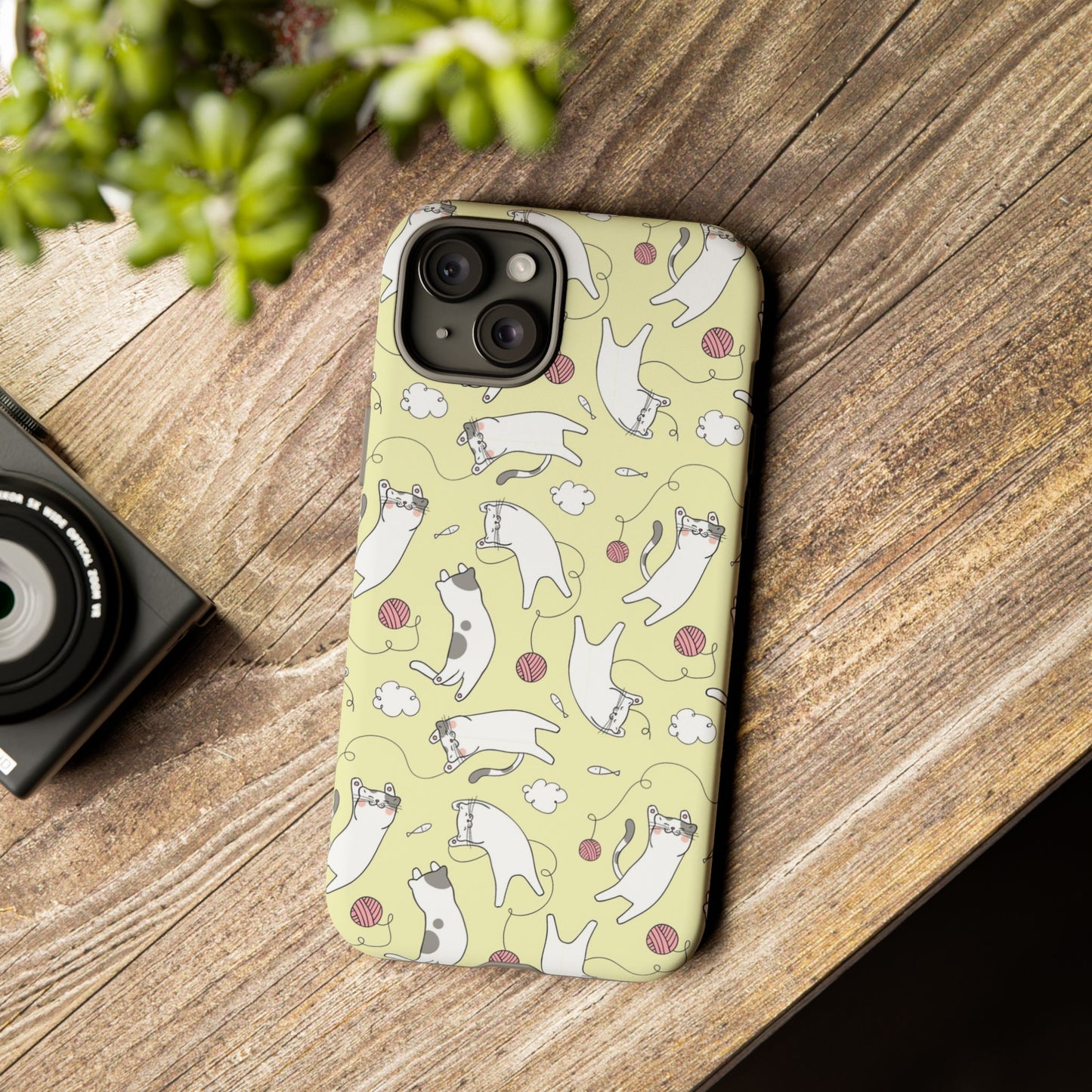 Durable Tough Phone Case, Cute Glossy Cover, Stylish and Trendy Smartphone Protection for Daily Use