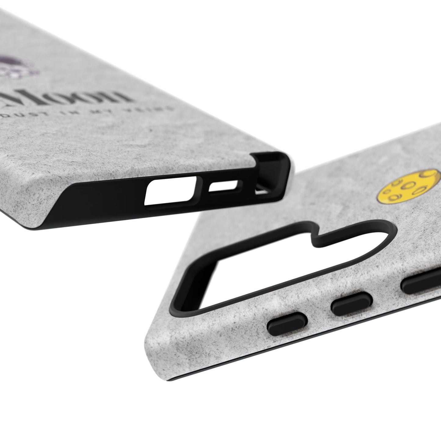 Astronaut Moon Phone Case - "Dust in My Veins" Durable Tough Case