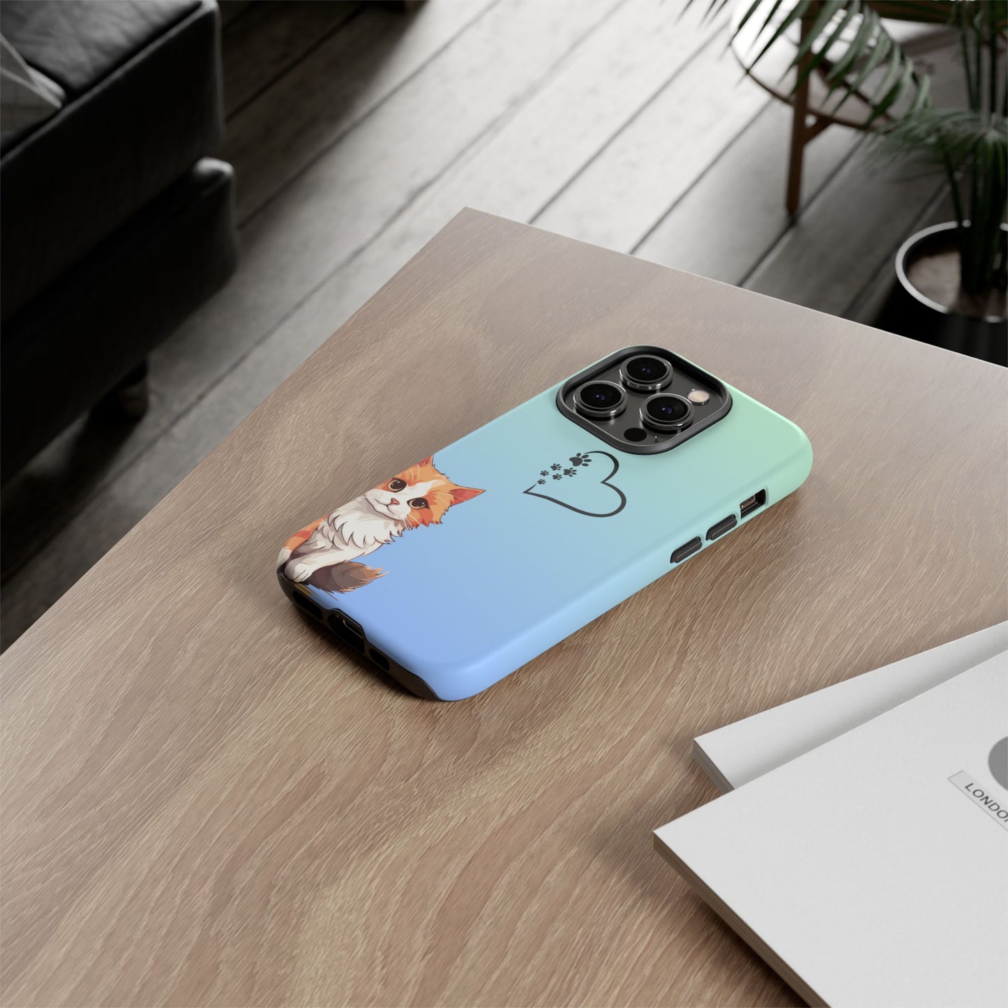 Trendy Tough Phone Case, Glossy Finish, Durable and Stylish, Cute Design for Smartphone Protection