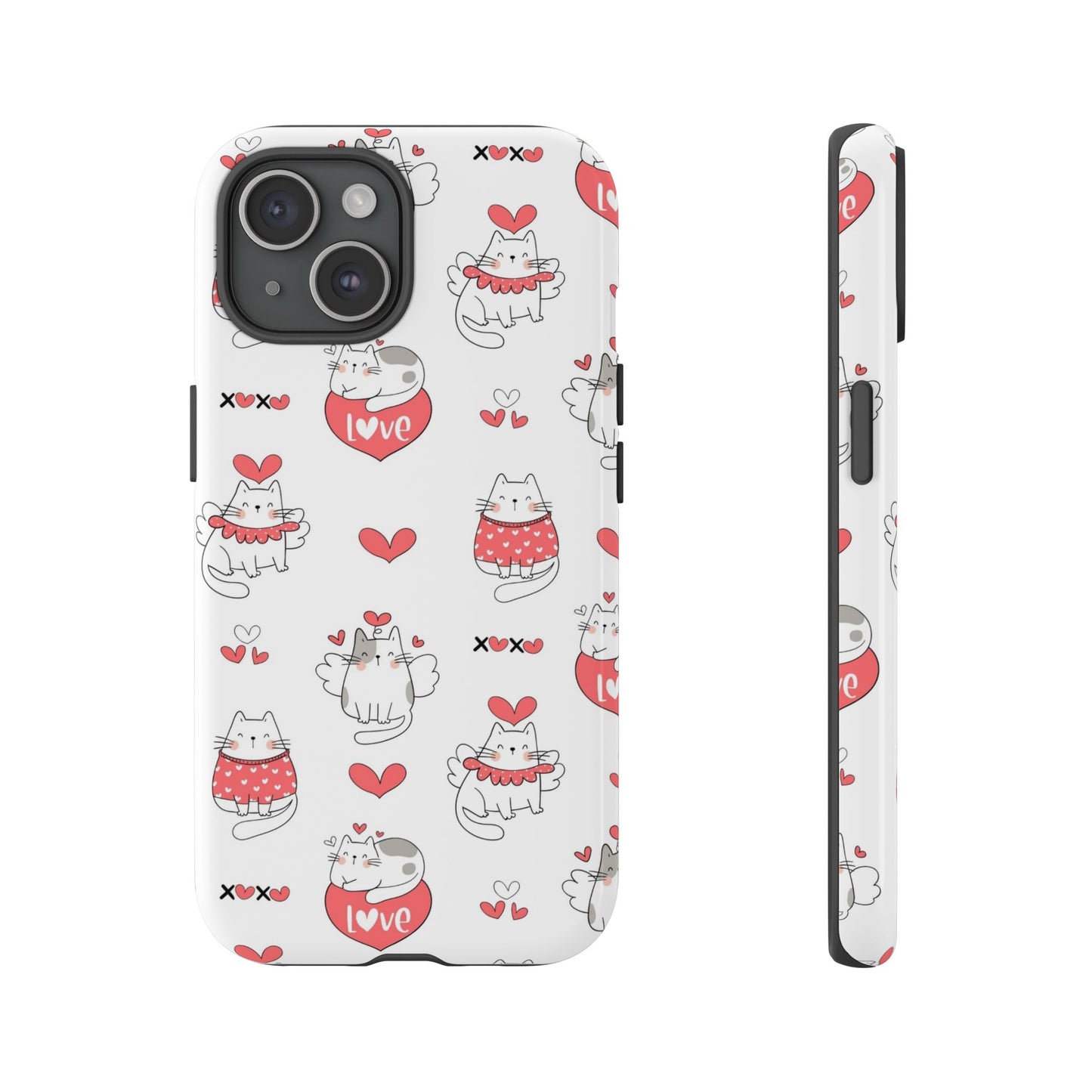 Durable Tough Phone Case, Trendy Glossy Cover, Stylish Cute Design, Perfect for Smartphone Protection
