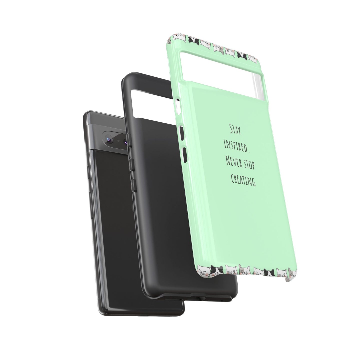 Tough Phone Case, Trendy Durable Glossy Finish, Stylish and Cute Smartphone Cover for Daily Use