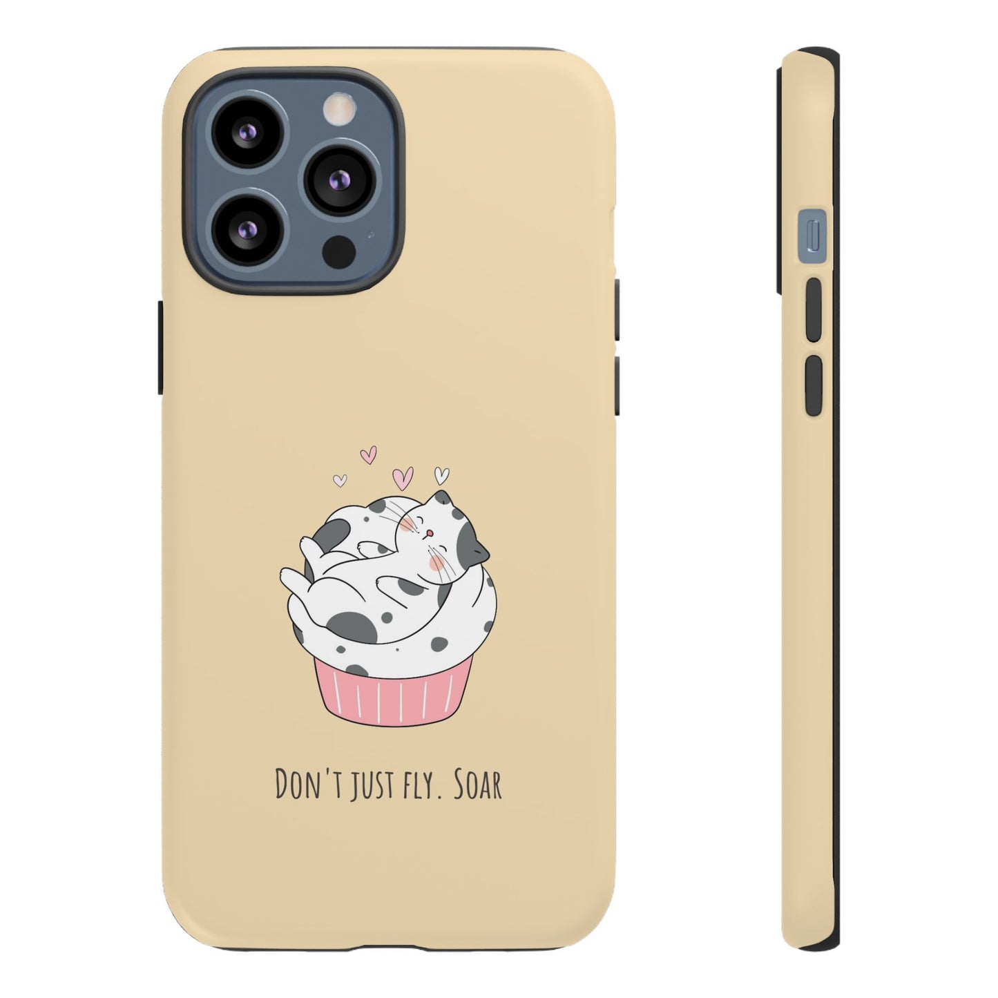 Tough Phone Case, Glossy Cute Design, Durable and Stylish, Trendy Smartphone Cover for Daily Use