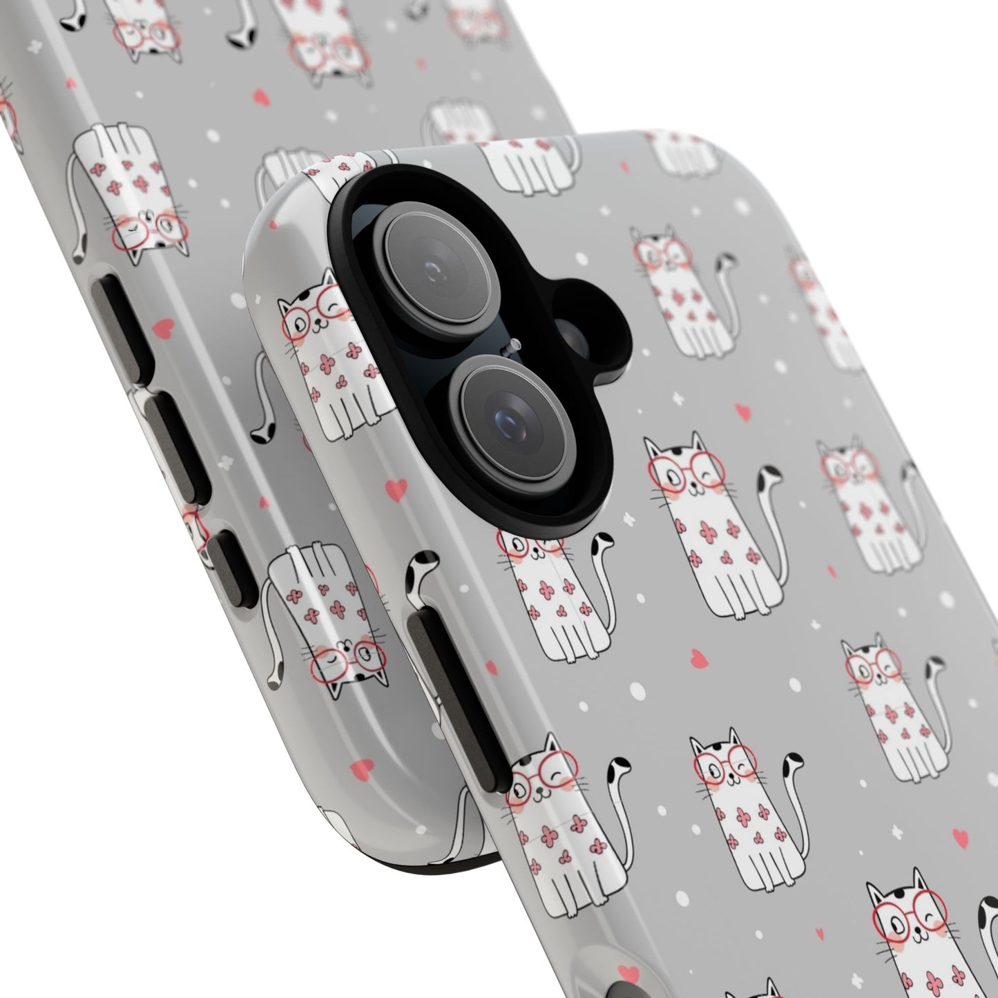 Durable Tough Phone Case, Stylish Glossy Cover, Trendy Cute Design, Perfect for Smartphone Use
