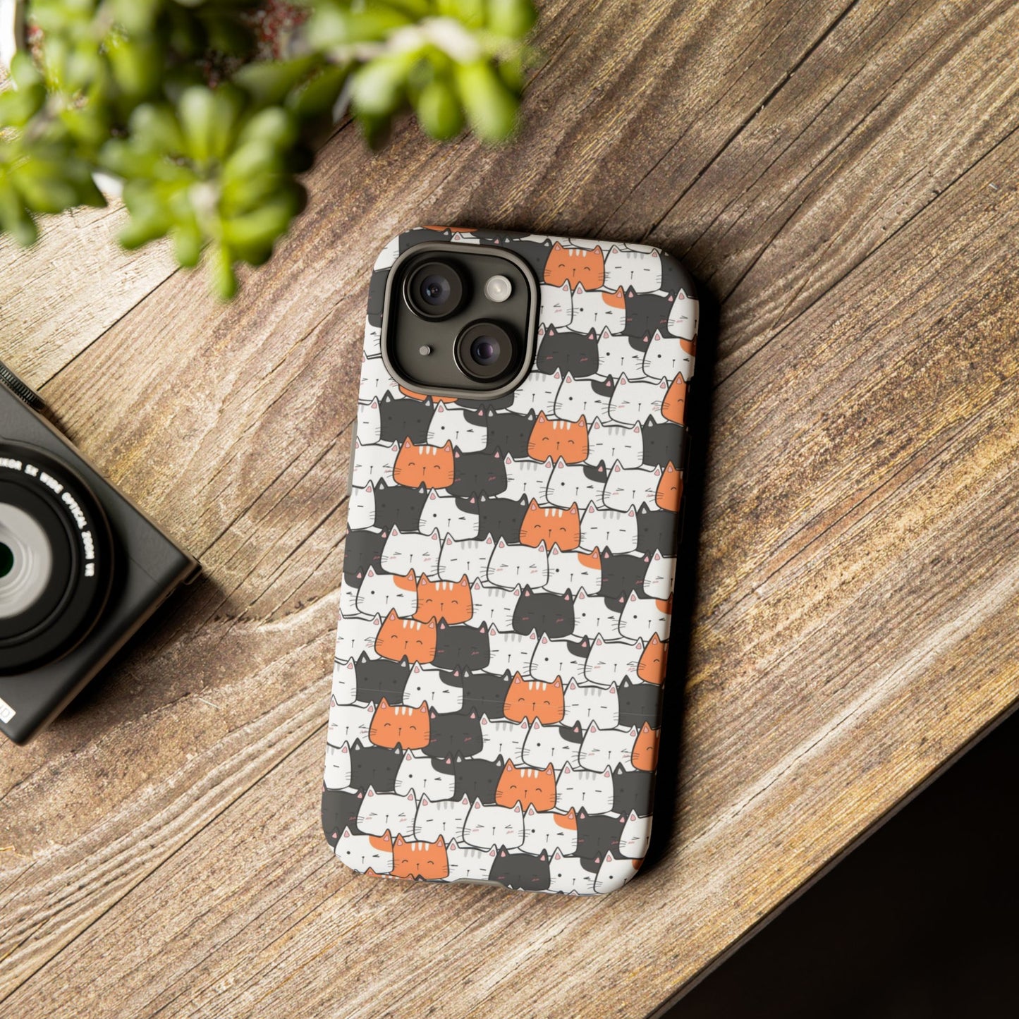 Durable Tough Phone Case, Cute and Stylish Glossy Finish, Trendy Design for Smartphone Protection