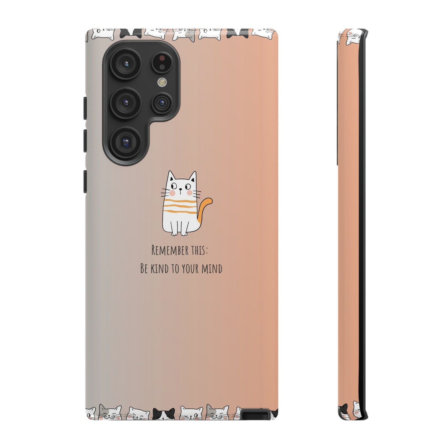Durable Tough Phone Case, Cute Stylish Design, Glossy Trendy Cover for Smartphone Protection