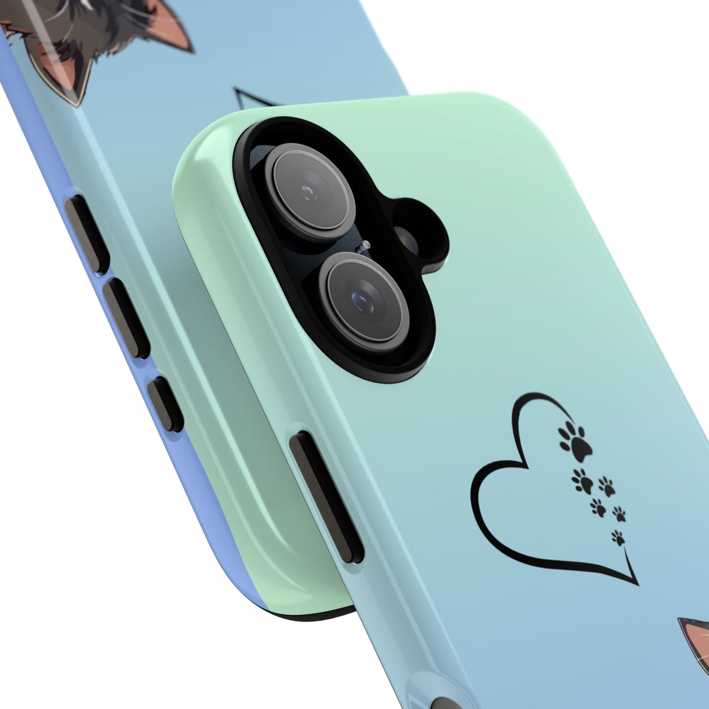 Tough Phone Case, Cute and Stylish Glossy Finish, Trendy Durable Design, Smartphone Protection