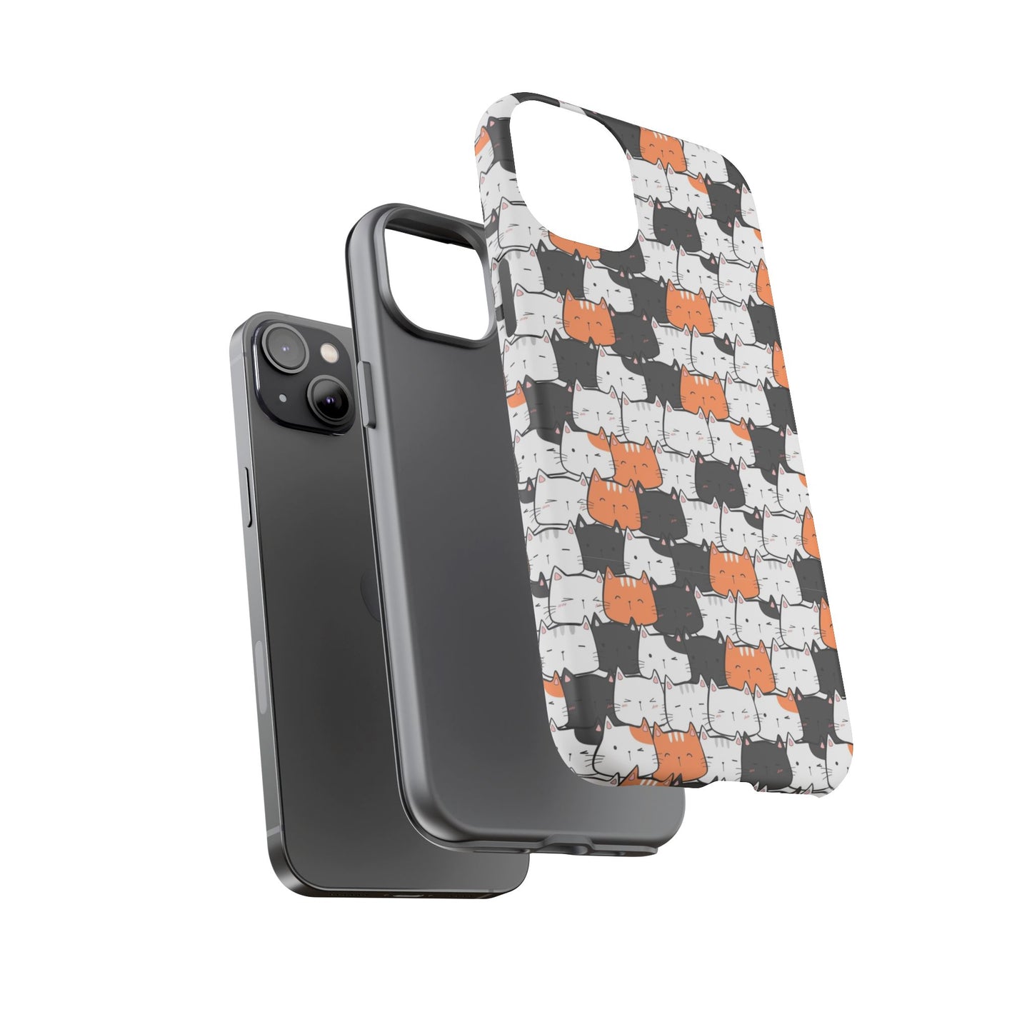 Durable Tough Phone Case, Cute and Stylish Glossy Finish, Trendy Design for Smartphone Protection