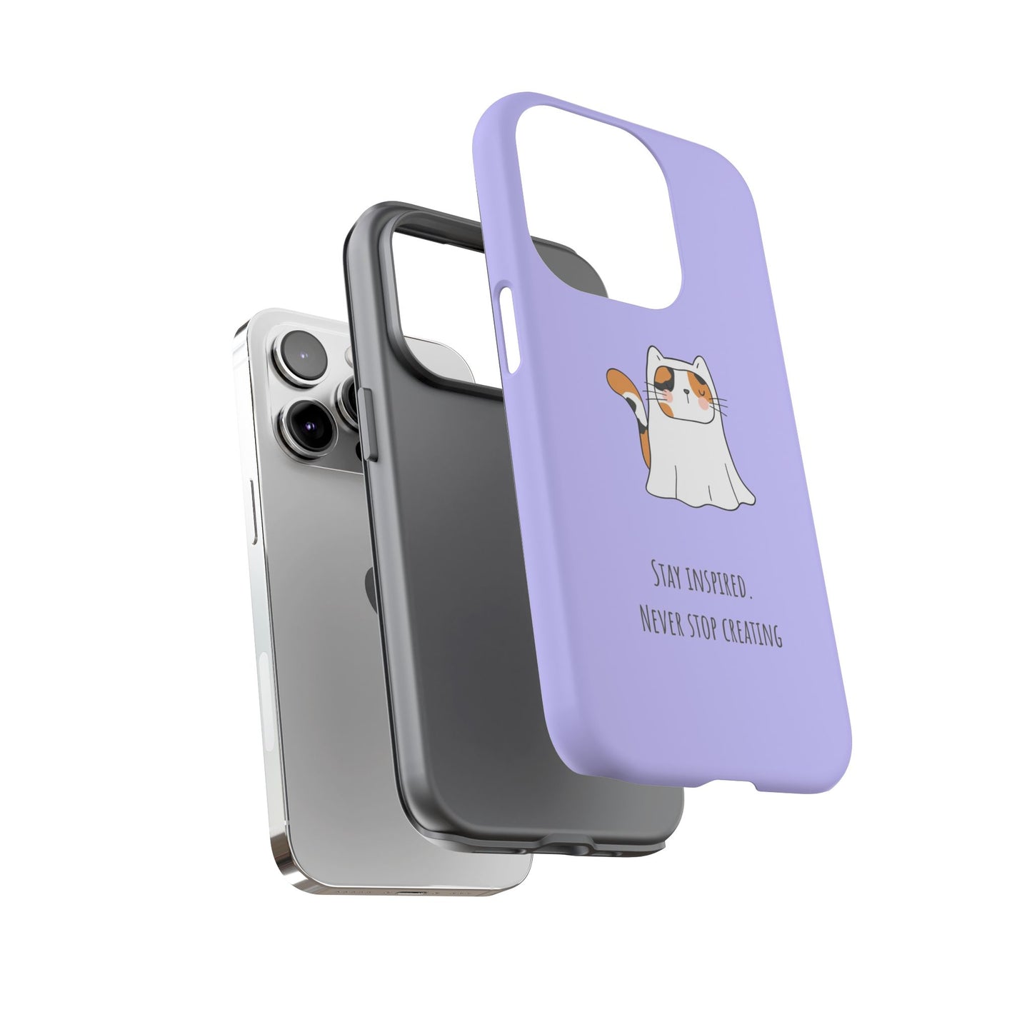 Tough Phone Case, Stylish and Durable Glossy Finish, Trendy Cute Cover for Smartphones