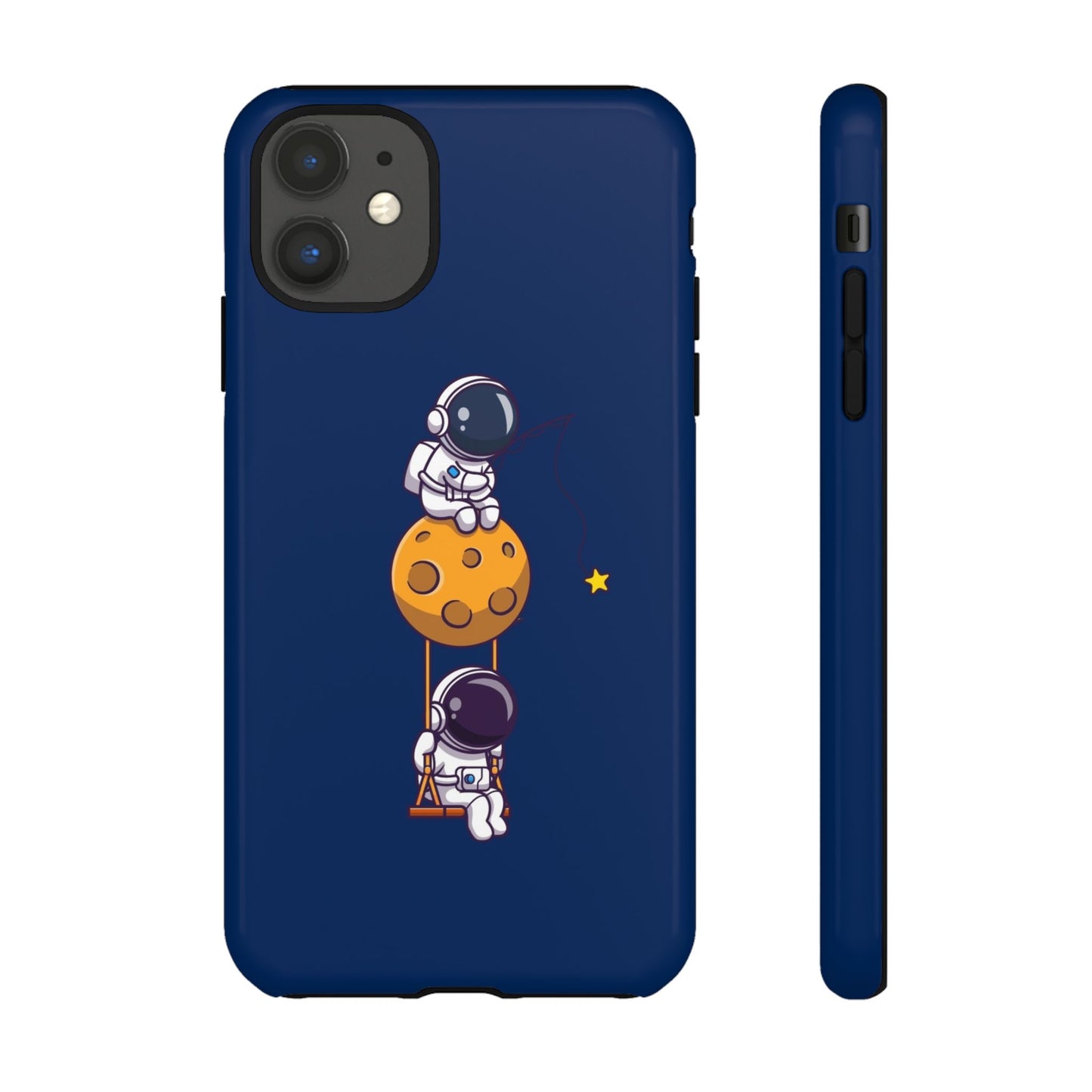 Astronaut Adventure Phone Case - Galaxy Design with Space Explorers