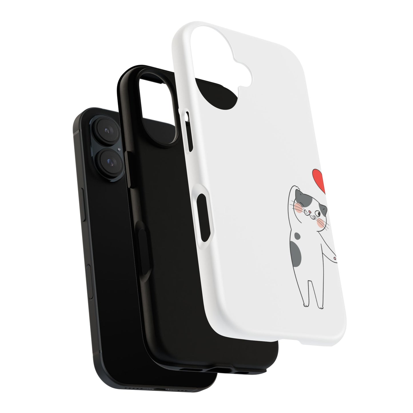 Tough Phone Case, Durable and Trendy Glossy Finish, Cute Stylish Design, Everyday Smartphone Protection