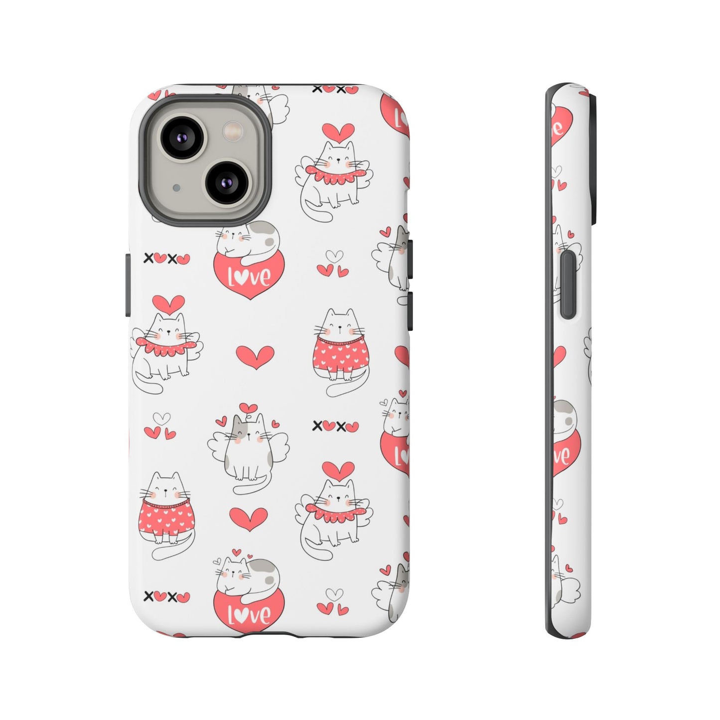 Durable Tough Phone Case, Trendy Glossy Cover, Stylish Cute Design, Perfect for Smartphone Protection