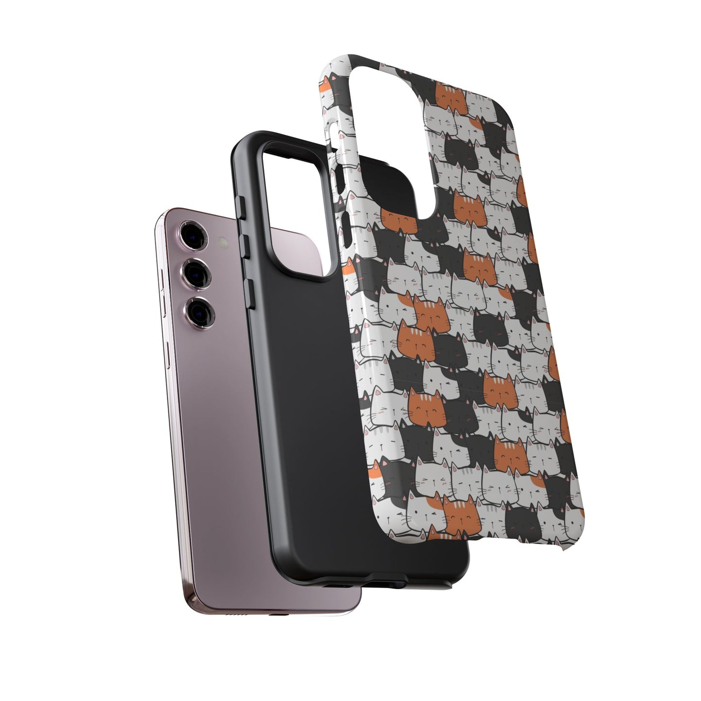 Durable Tough Phone Case, Cute and Stylish Glossy Finish, Trendy Design for Smartphone Protection
