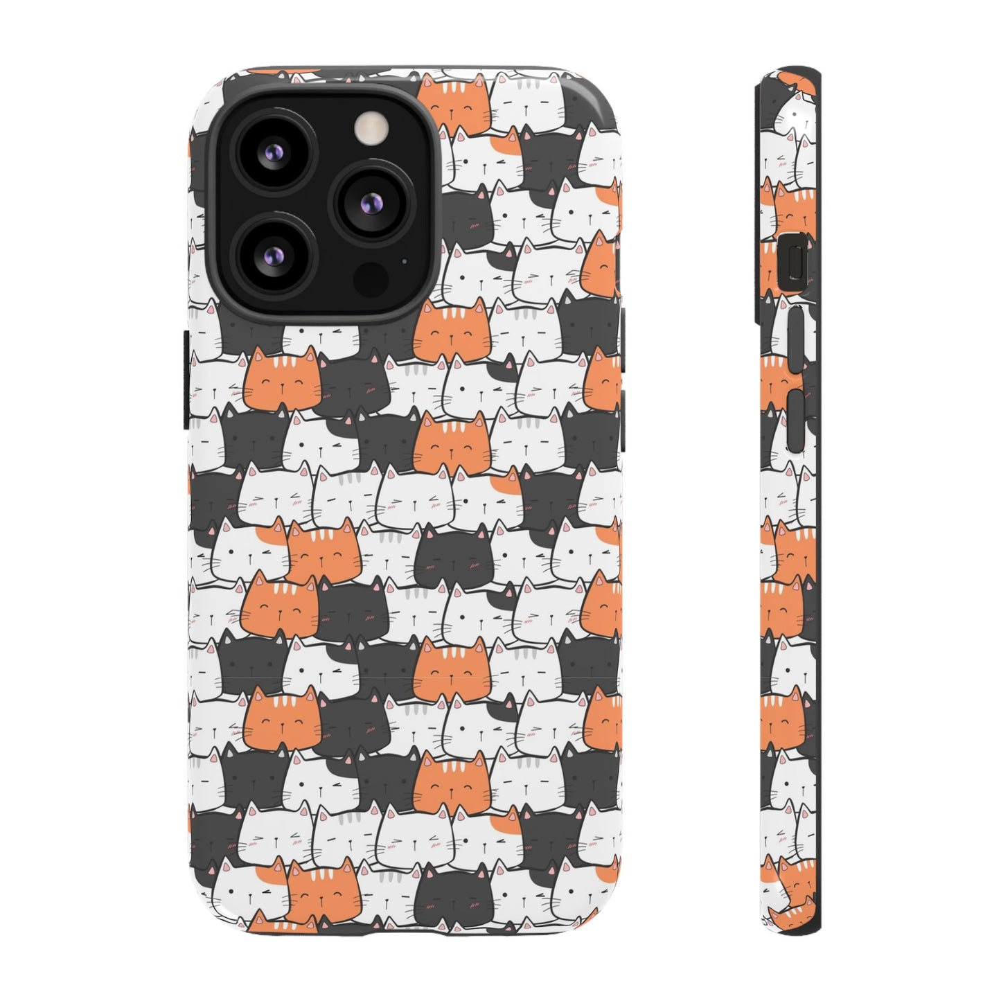 Durable Tough Phone Case, Cute and Stylish Glossy Finish, Trendy Design for Smartphone Protection