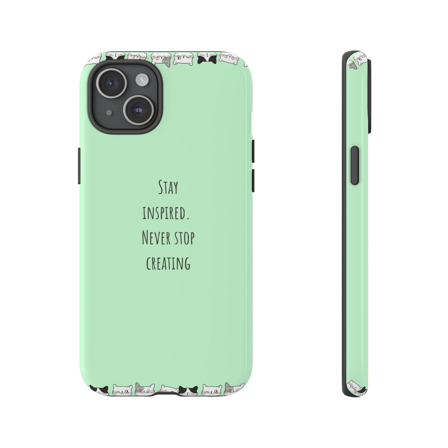 Tough Phone Case, Trendy Durable Glossy Finish, Stylish and Cute Smartphone Cover for Daily Use