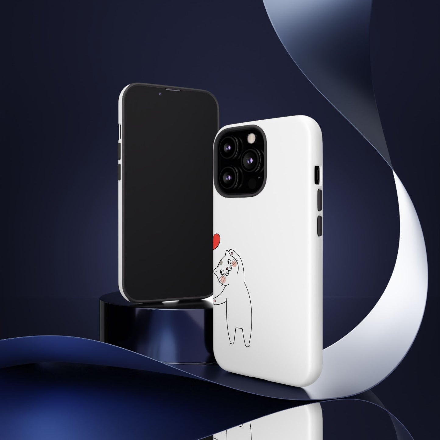Tough Phone Case, Cute and Stylish Design, Durable Glossy Finish, Trendy Smartphone Protection for Daily Use