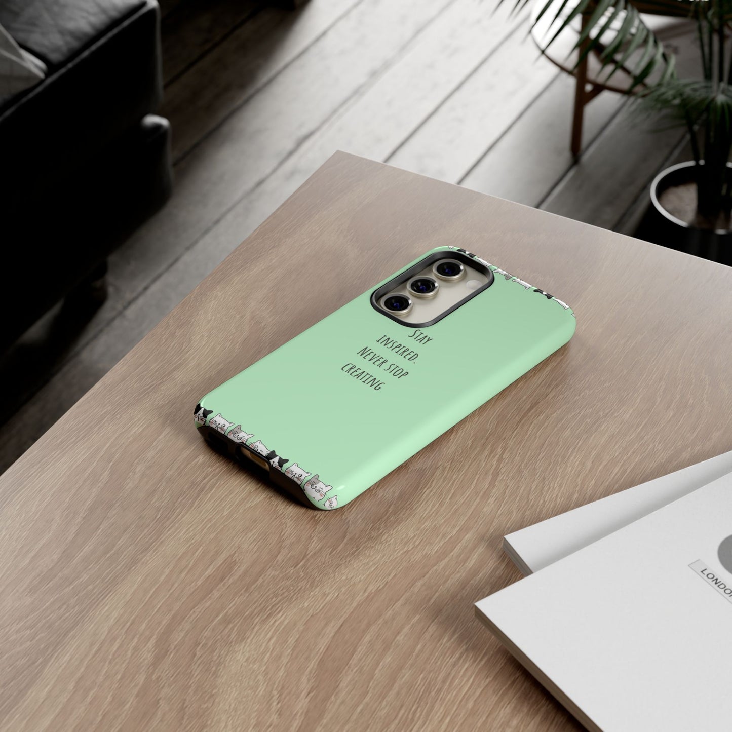Tough Phone Case, Trendy Durable Glossy Finish, Stylish and Cute Smartphone Cover for Daily Use