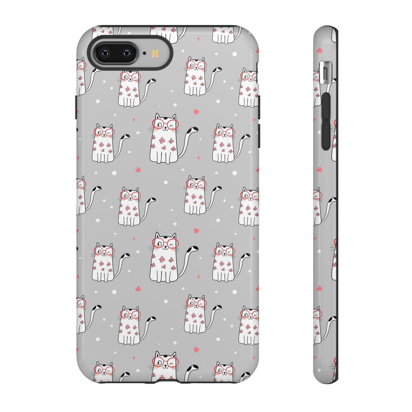 Durable Tough Phone Case, Stylish Glossy Cover, Trendy Cute Design, Perfect for Smartphone Use