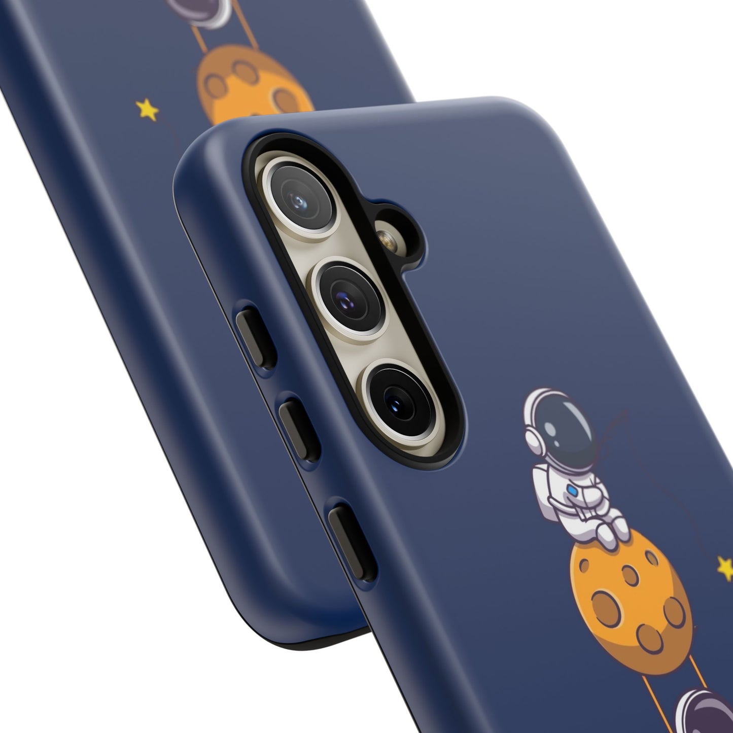 Astronaut Adventure Phone Case - Galaxy Design with Space Explorers