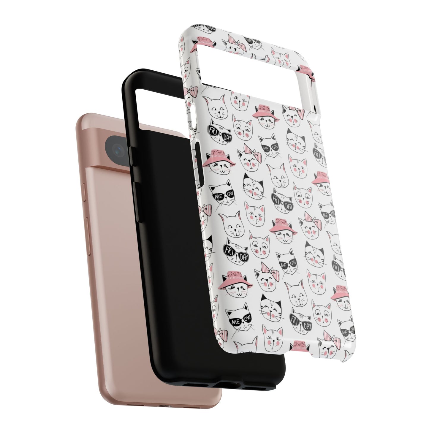 Durable Tough Phone Case, Stylish Glossy Finish, Trendy and Cute Smartphone Cover for Protection