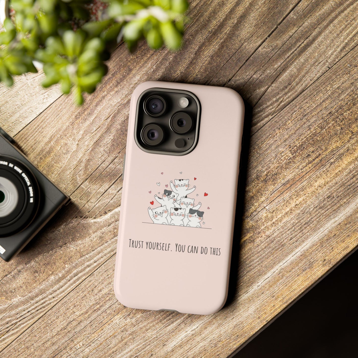 Tough Phone Case, Stylish Glossy Finish, Durable Design, Cute and Trendy Cover for Smartphones