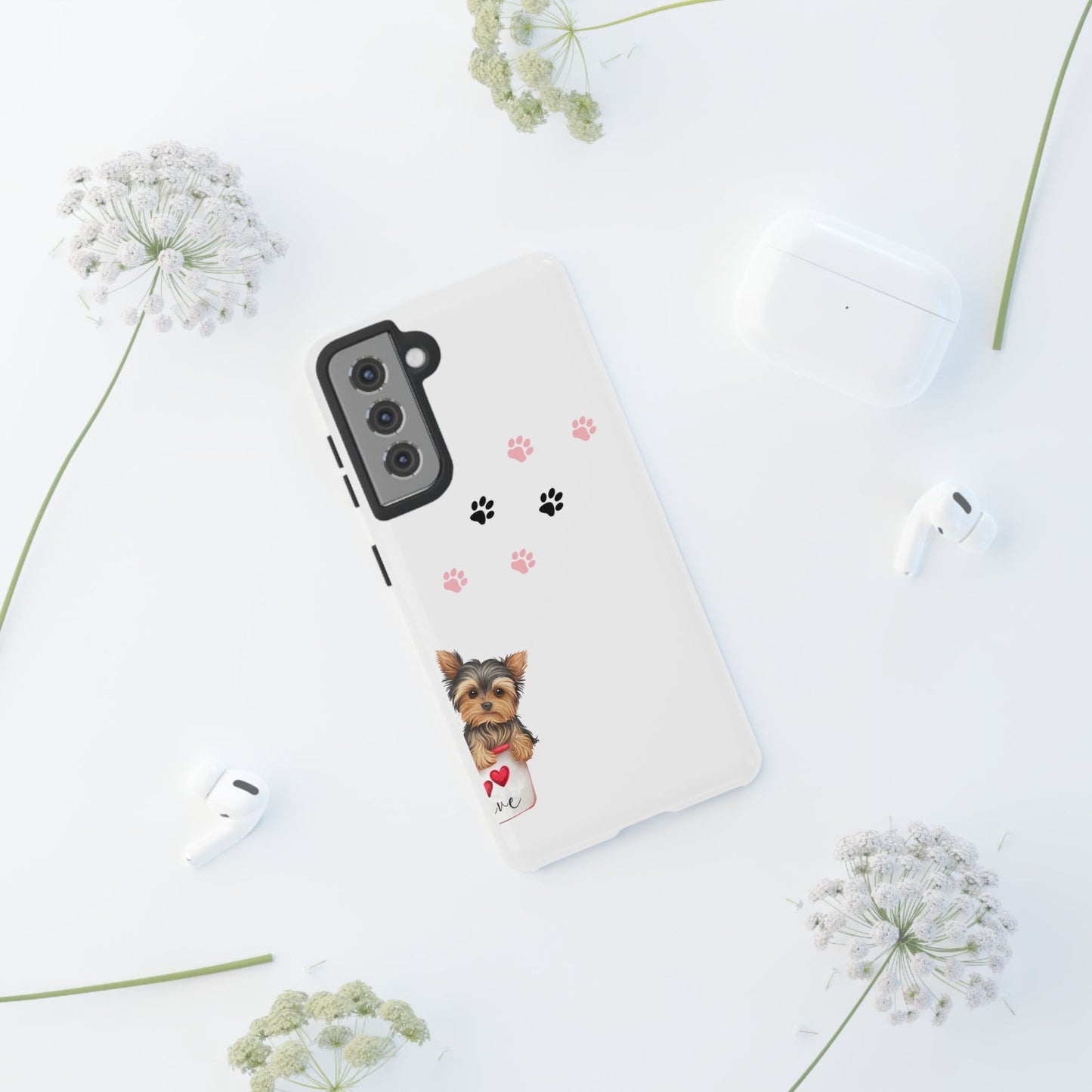 Tough Phone Case, Fashionable Glossy Finish, Cute and Trendy Design, Smartphone Protection for Everyday Use