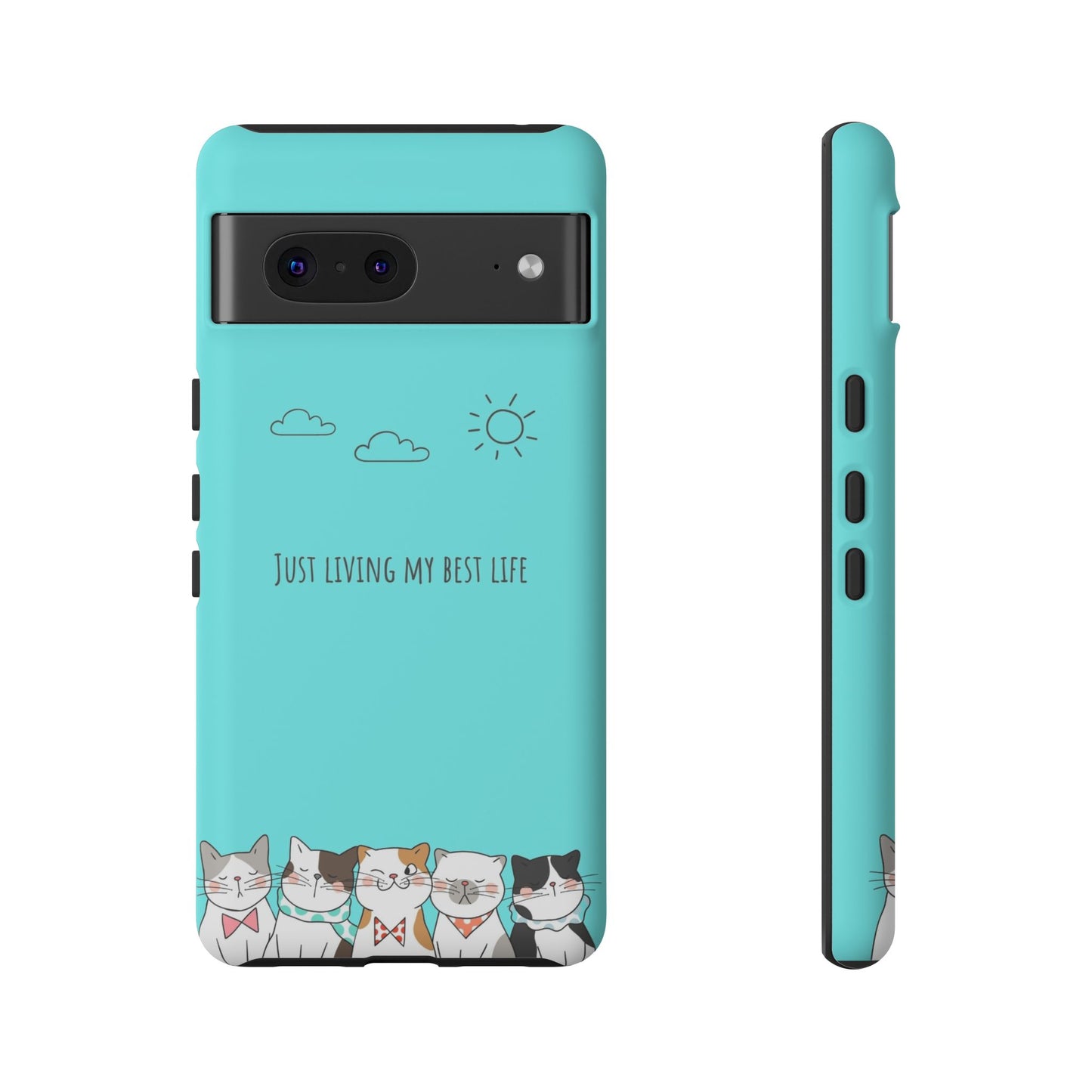 Durable Tough Phone Case, Stylish Trendy Glossy Finish, Cute Design for Smartphone Protection